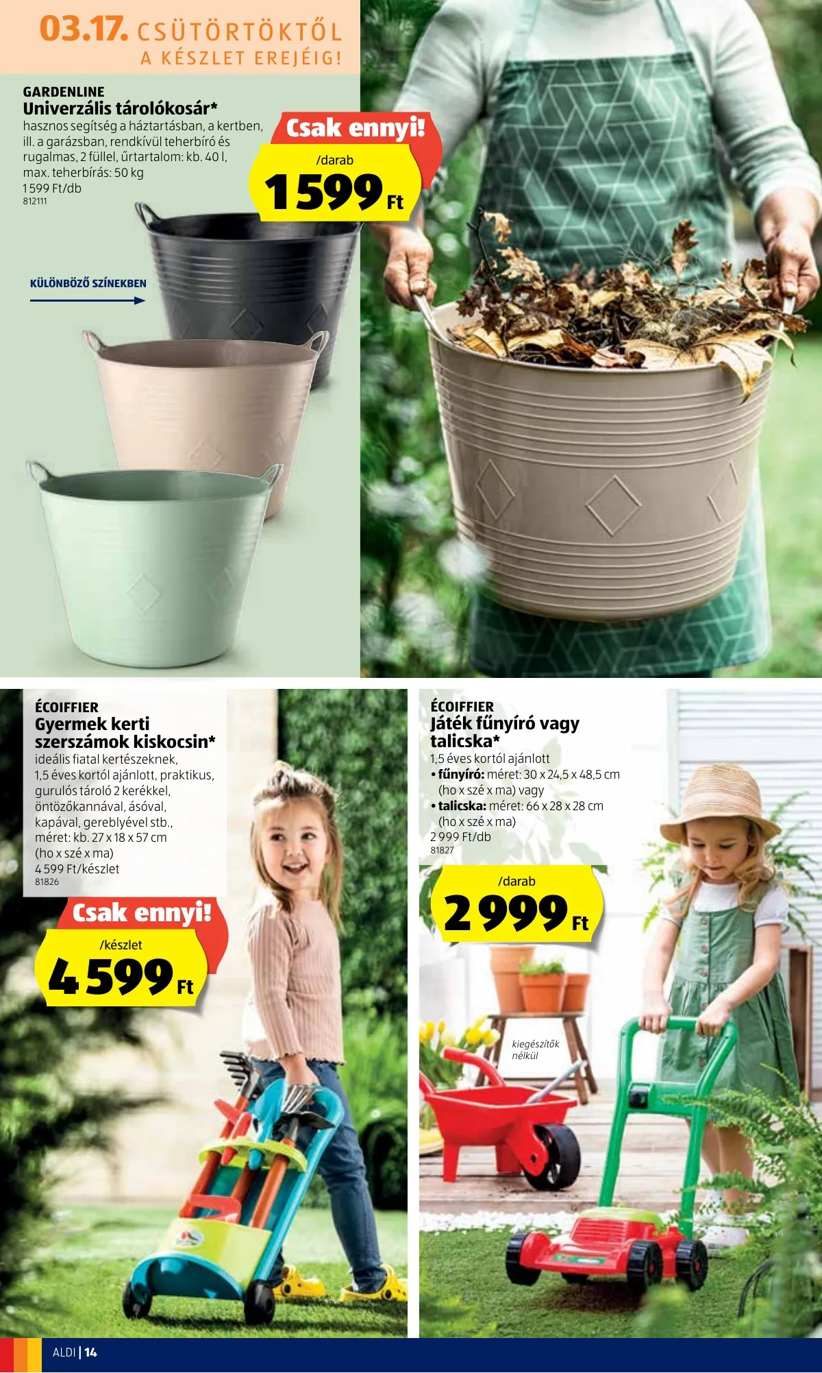 Aldi akciós újság 03.17–03.23 – 16. oldal