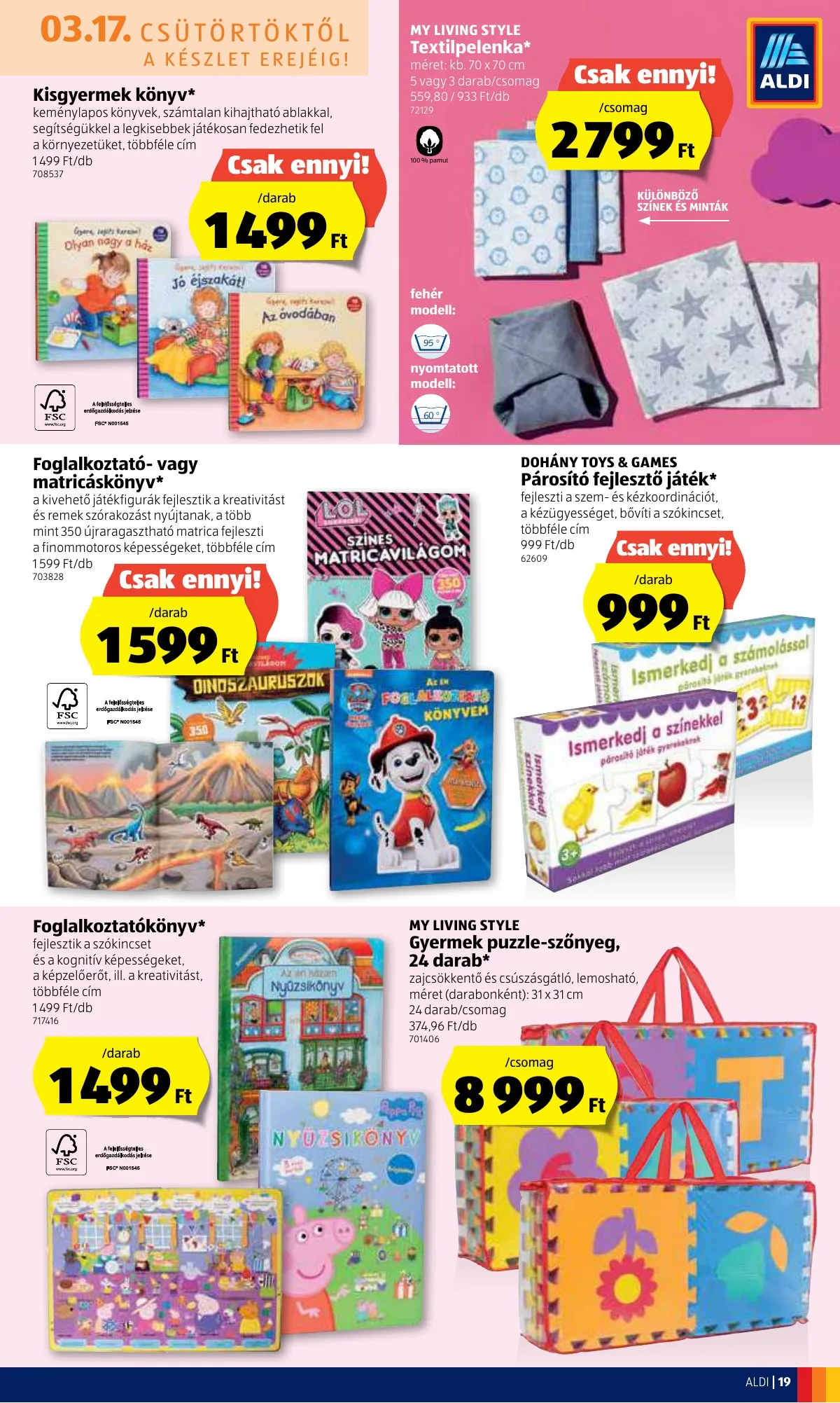 Aldi akciós újság 03.17–03.23 – 21. oldal