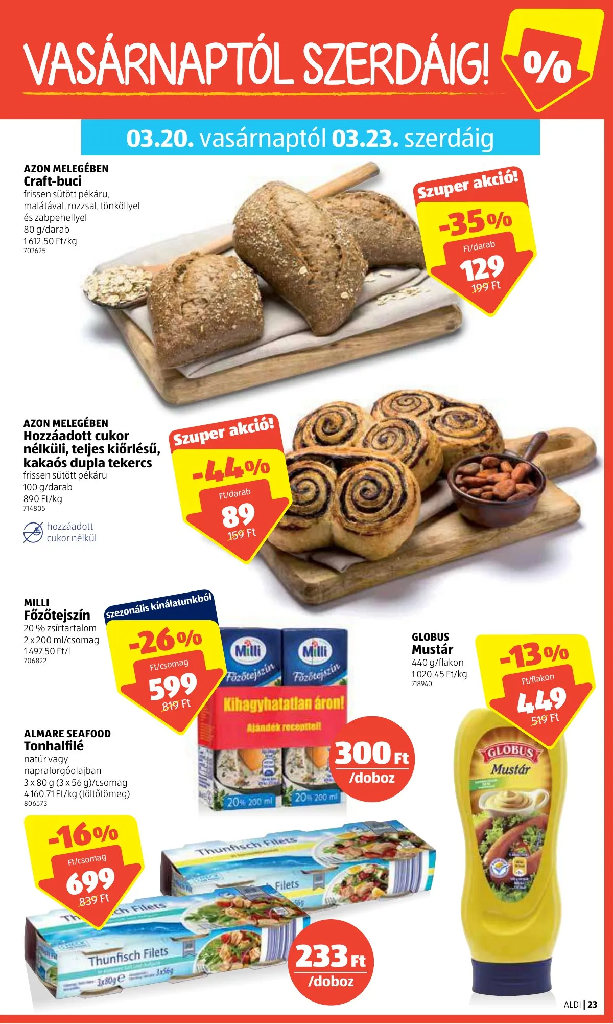 Aldi akciós újság 03.17–03.23 – 25. oldal