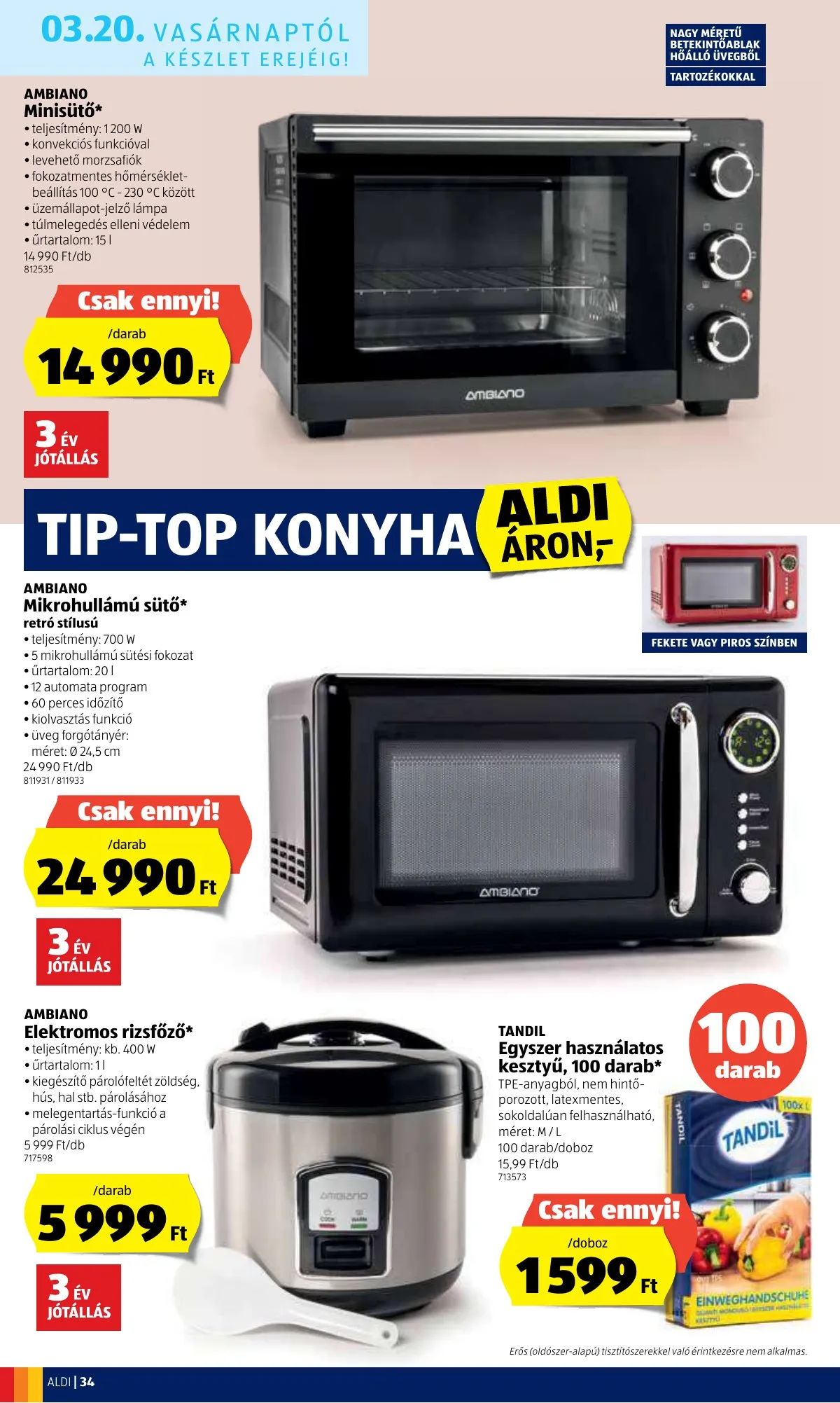 Aldi akciós újság 03.17–03.23 – 36. oldal