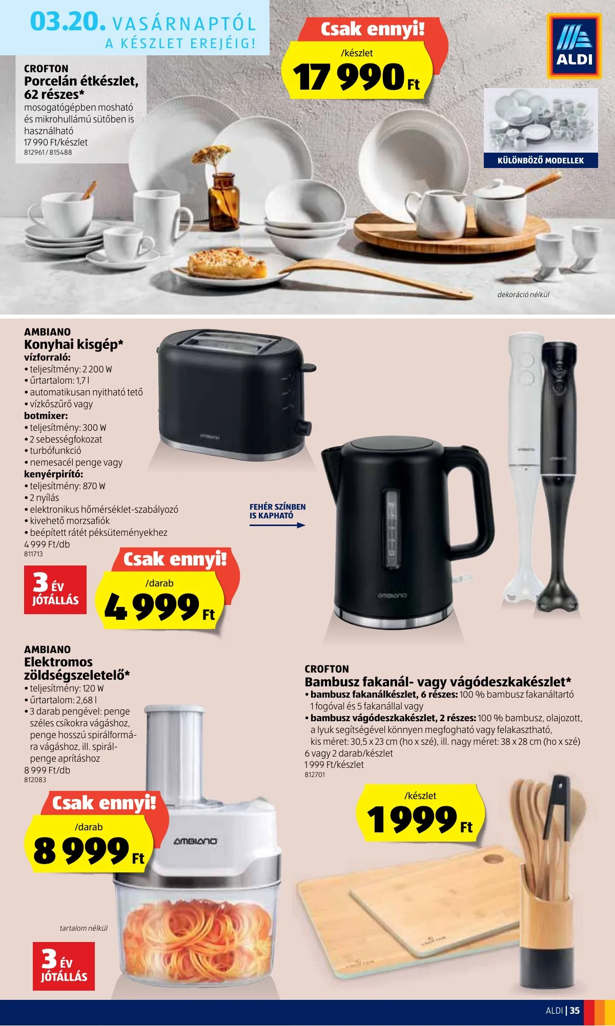 Aldi akciós újság 03.17–03.23 – 37. oldal