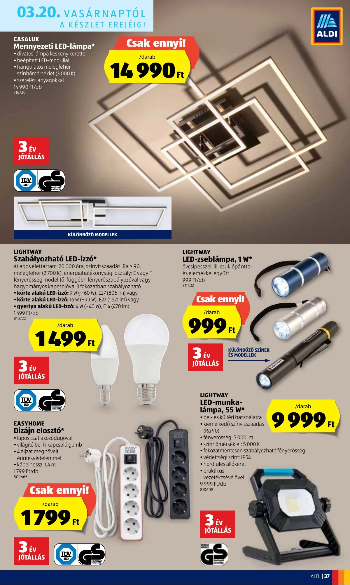 Aldi akciós újság 03.17–03.23 – 39. oldal