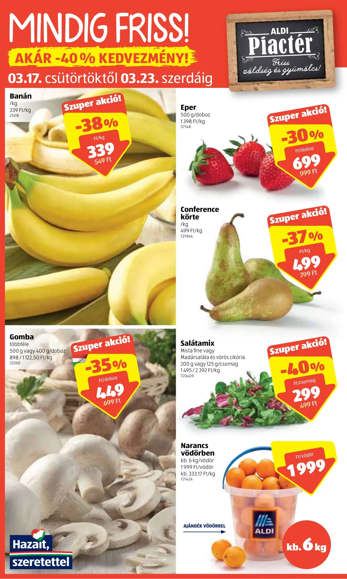 Aldi akciós újság 03.17–03.23 – 4. oldal