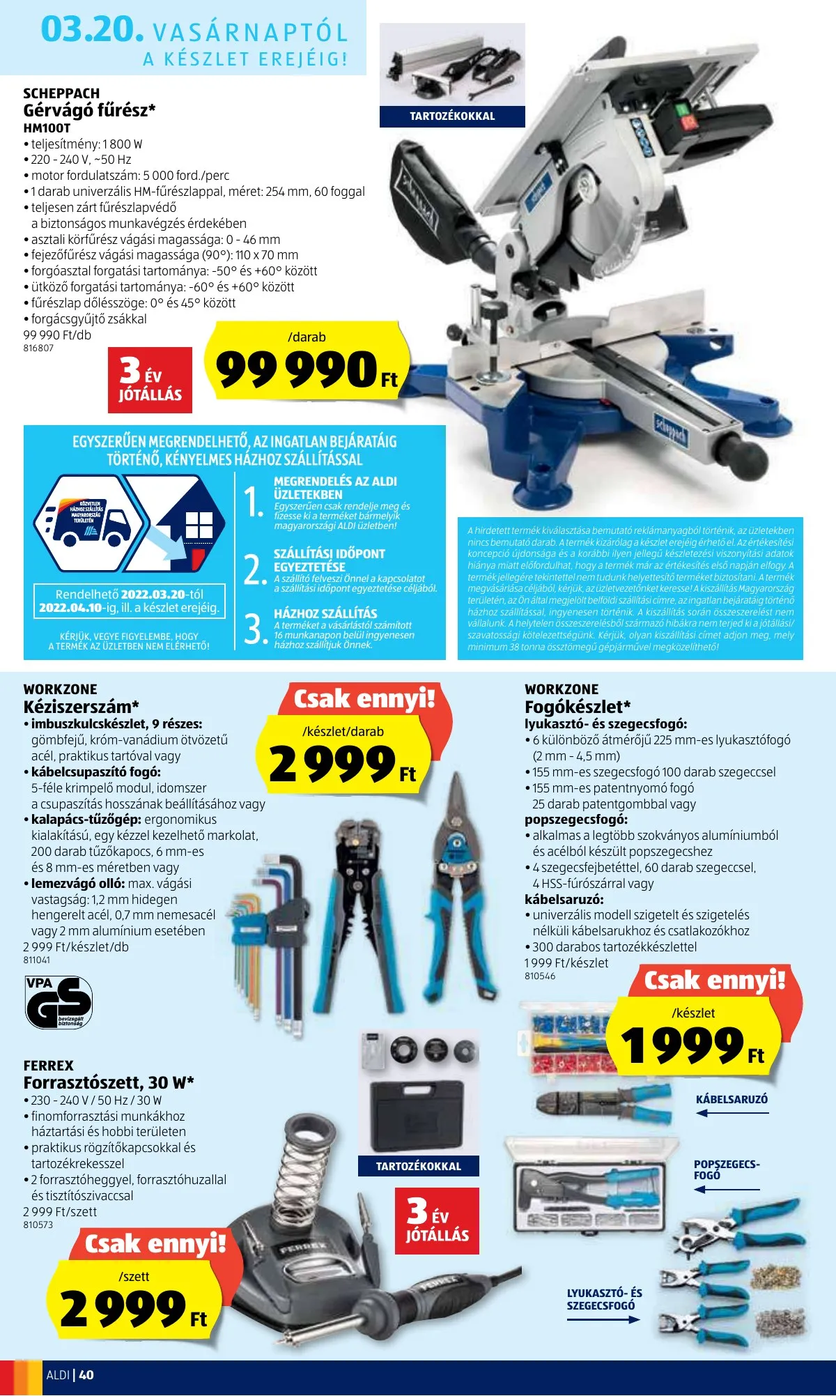 Aldi akciós újság 03.17–03.23 – 42. oldal