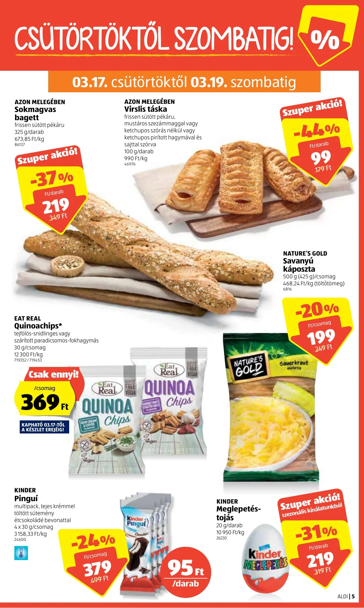 Aldi akciós újság 03.17–03.23 – 7. oldal