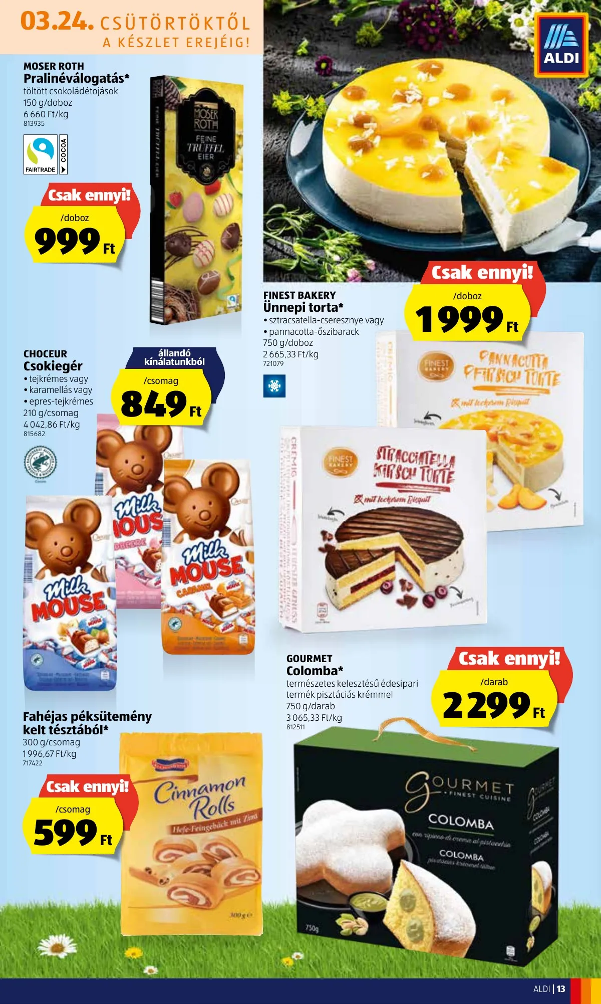 Aldi akciós újság 03.24–03.30 – 13. oldal
