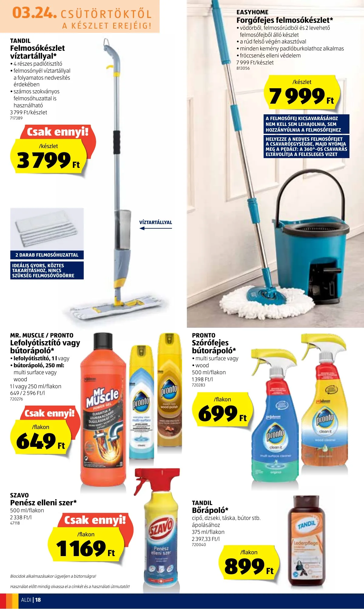 Aldi akciós újság 03.24–03.30 – 18. oldal