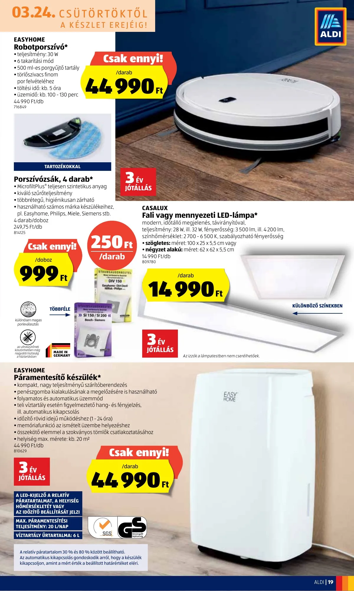 Aldi akciós újság 03.24–03.30 – 19. oldal