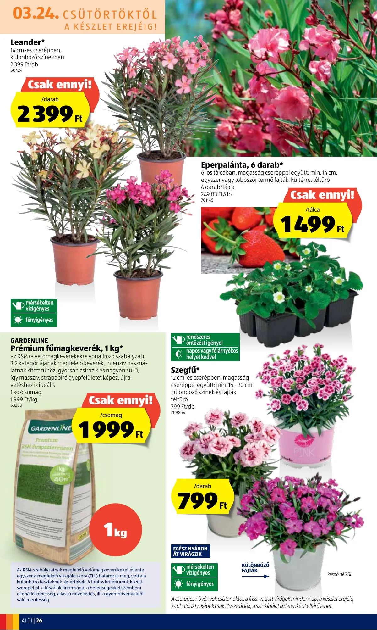 Aldi akciós újság 03.24–03.30 – 26. oldal