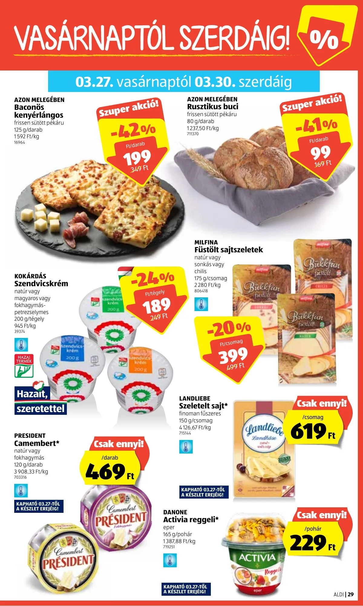 Aldi akciós újság 03.24–03.30 – 29. oldal