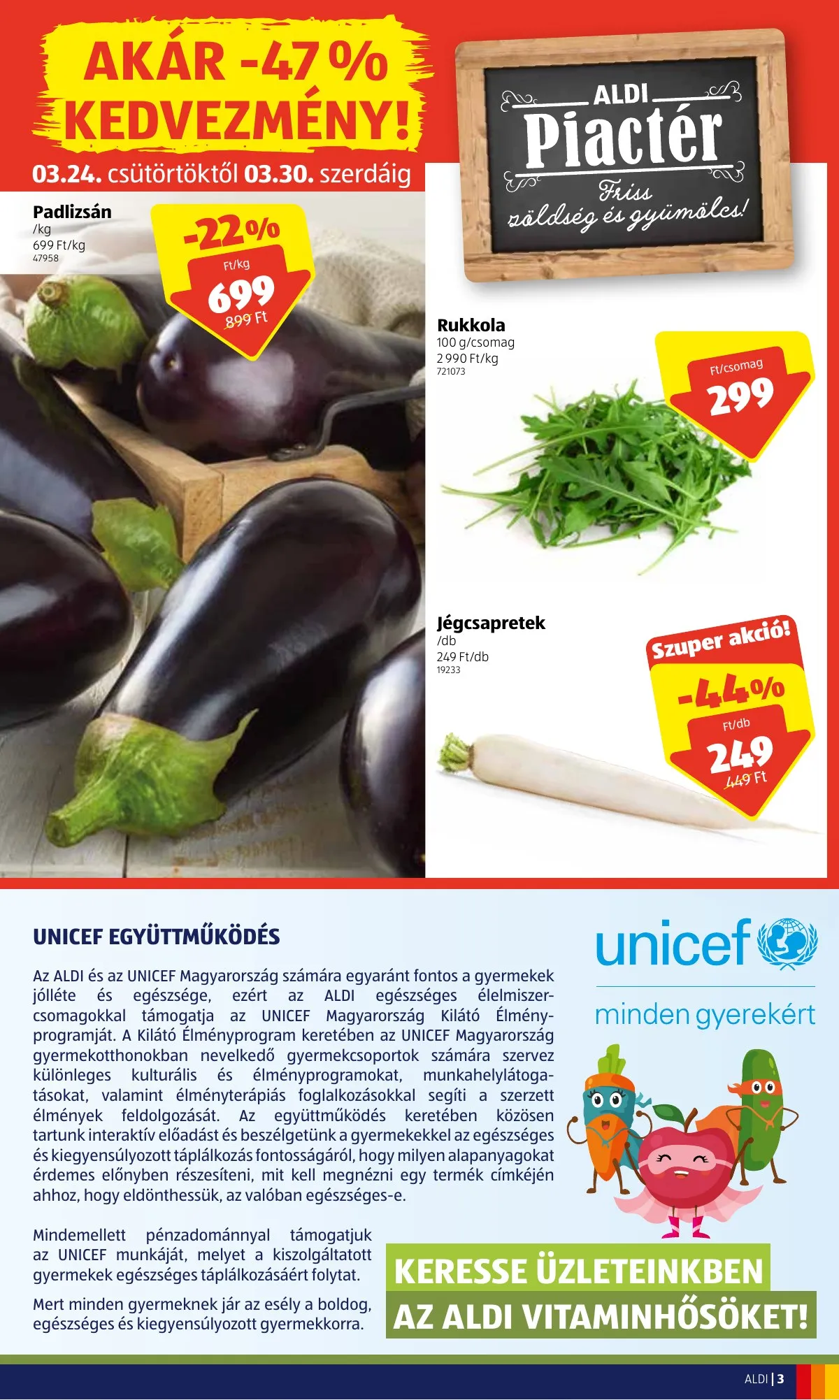 Aldi akciós újság 03.24–03.30 – 3. oldal