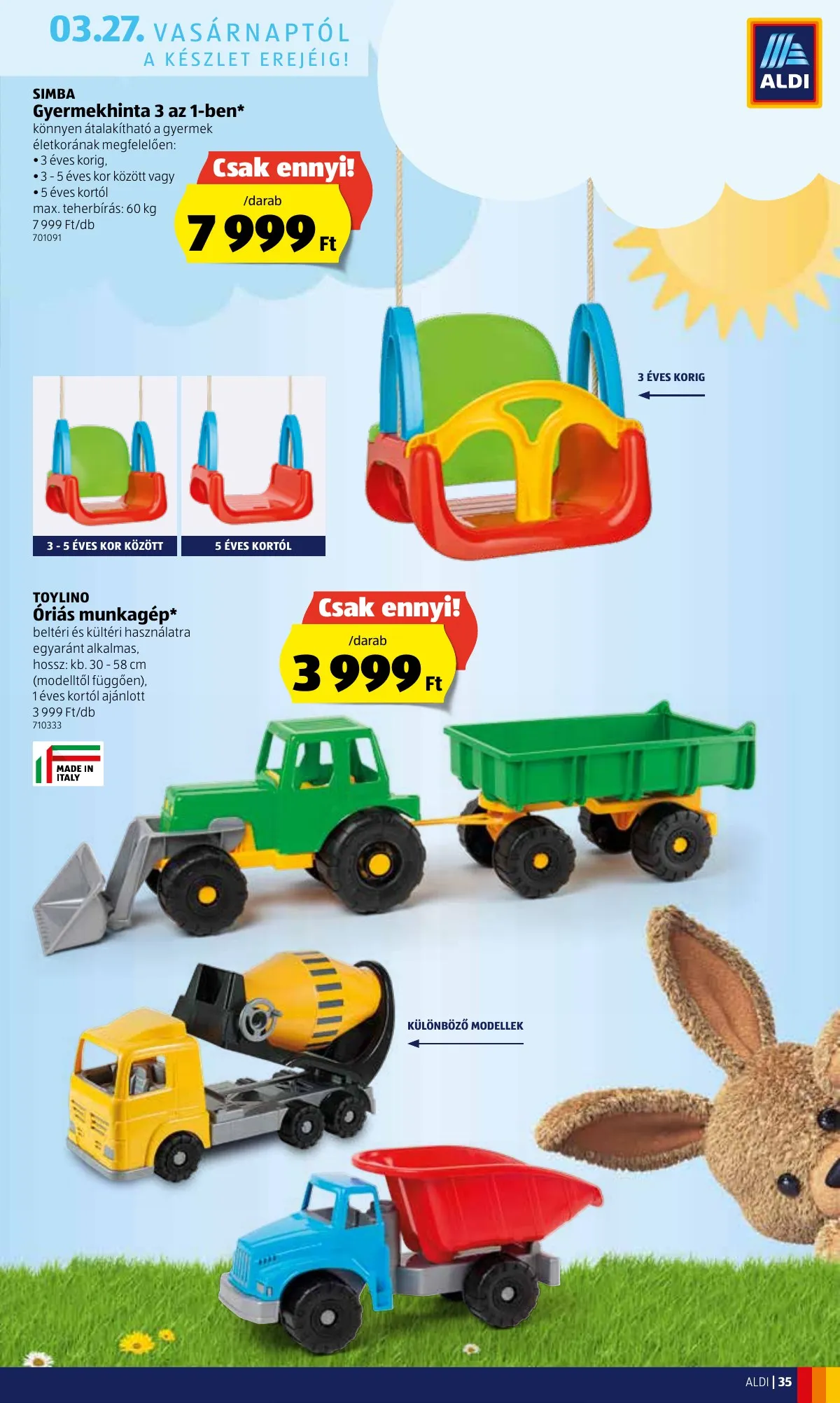 Aldi akciós újság 03.24–03.30 – 35. oldal
