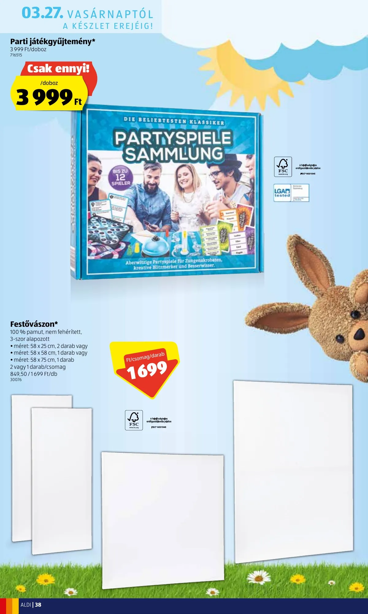 Aldi akciós újság 03.24–03.30 – 38. oldal