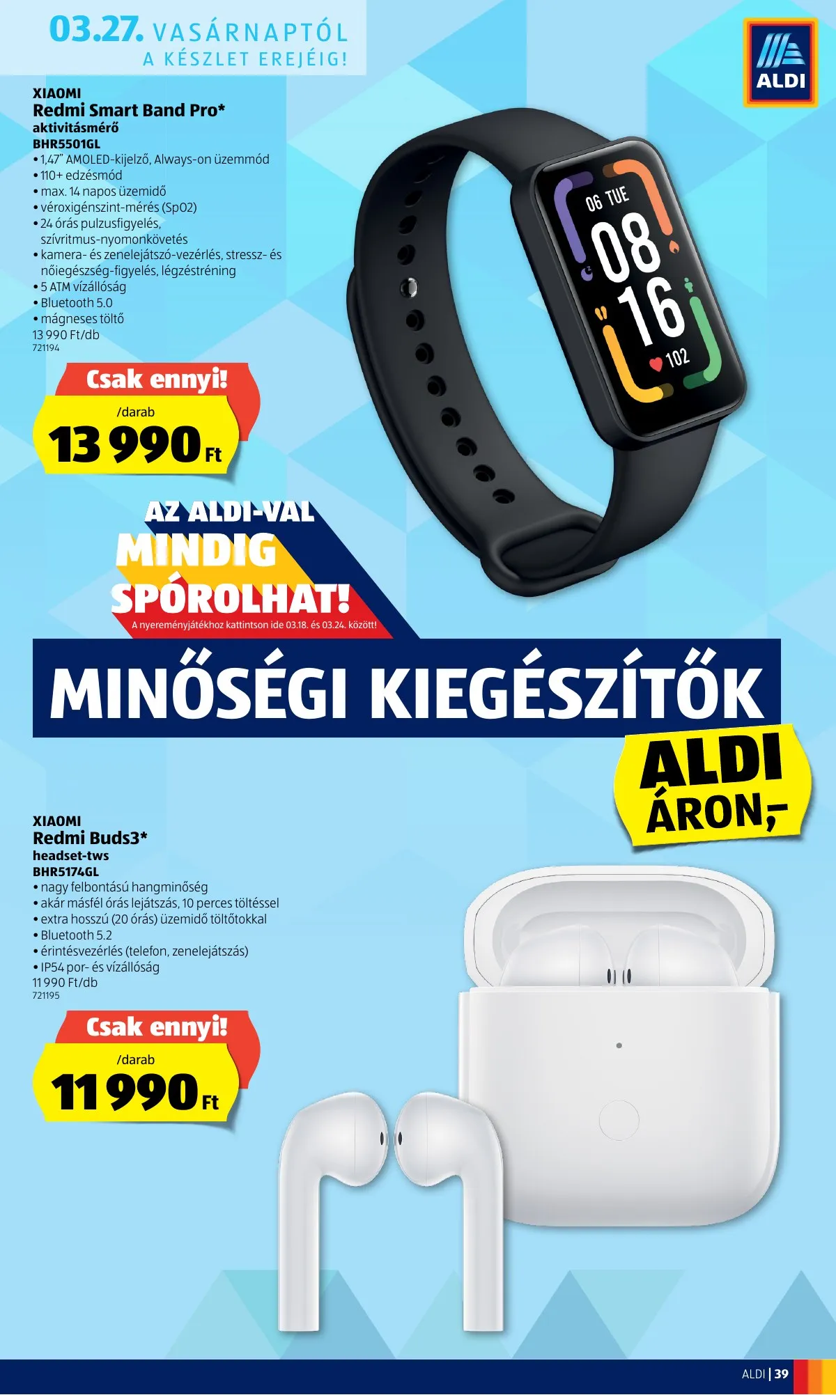 Aldi akciós újság 03.24–03.30 – 39. oldal
