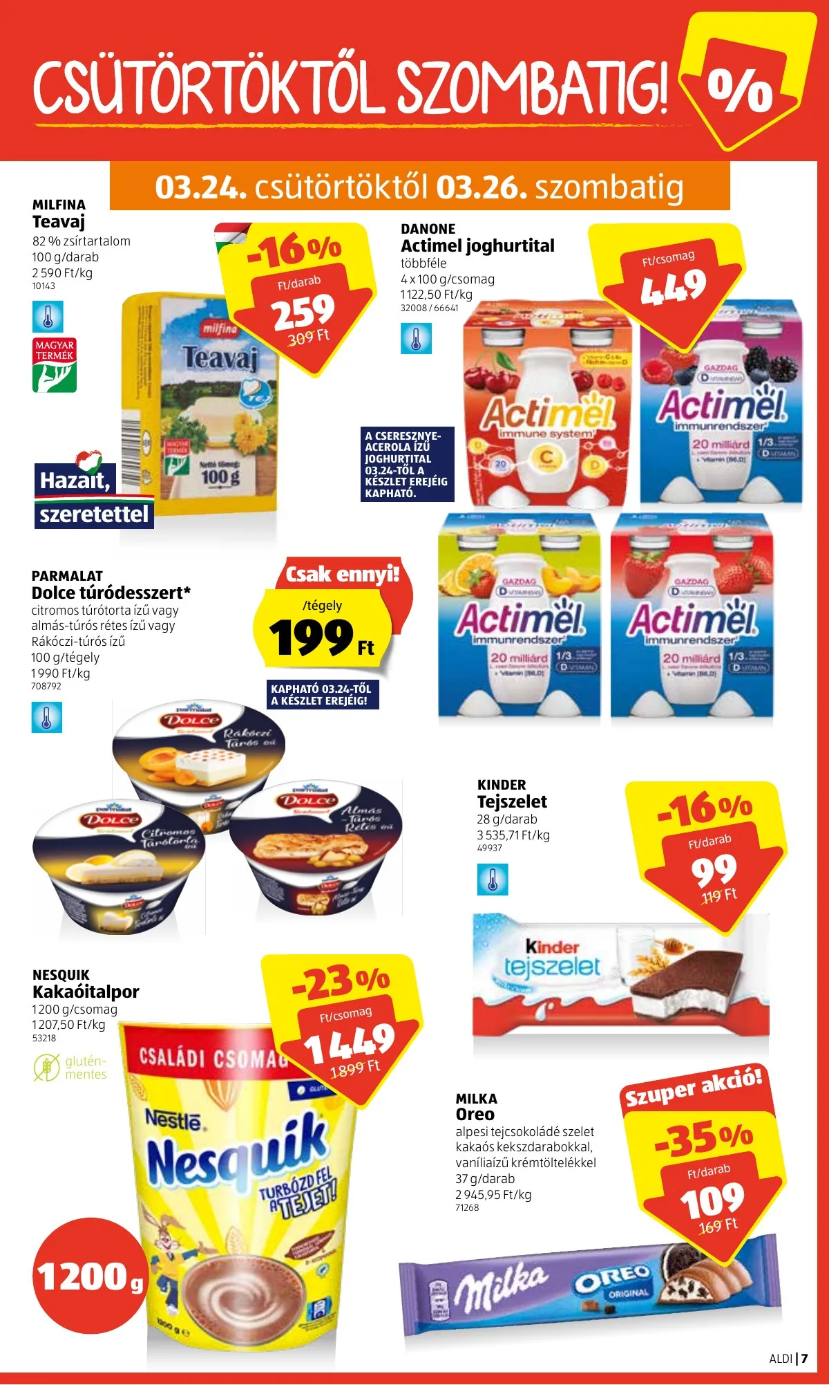 Aldi akciós újság 03.24–03.30 – 7. oldal
