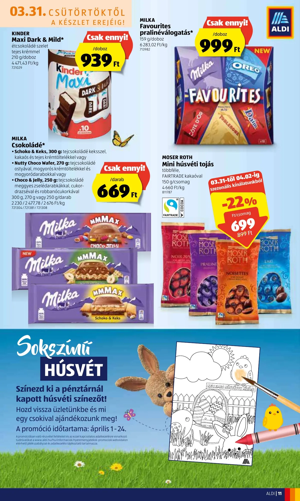 Aldi akciós újság 03.31–04.06 – 11. oldal