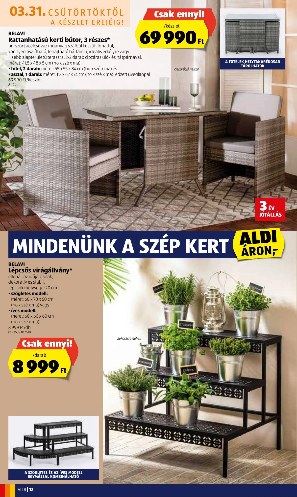Aldi akciós újság 03.31–04.06 – 12. oldal