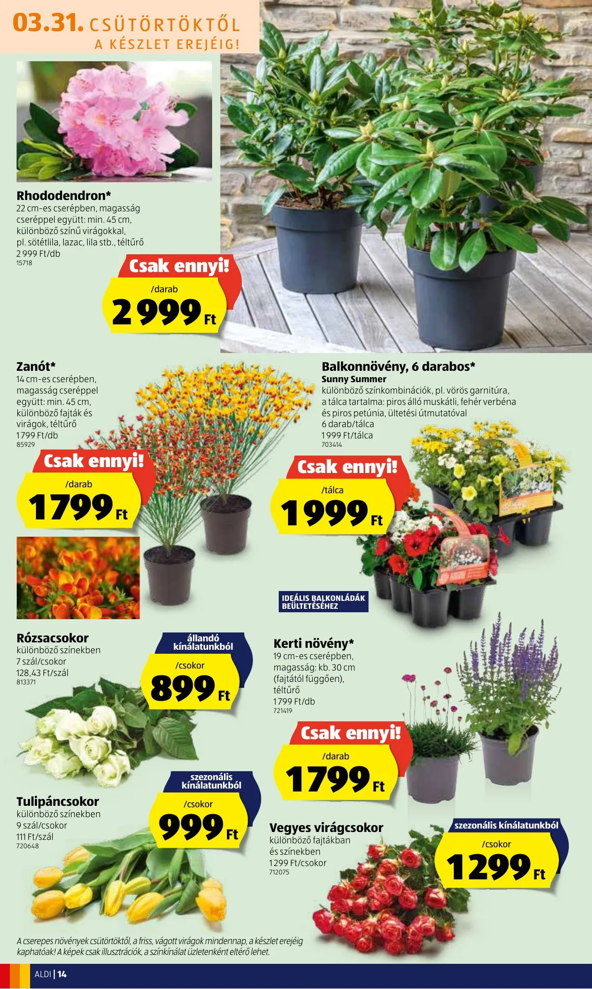 Aldi akciós újság 03.31–04.06 – 14. oldal