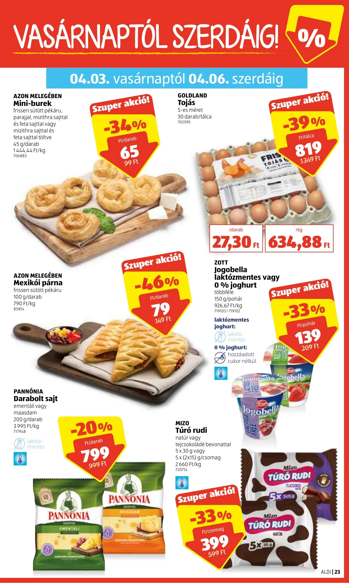 Aldi akciós újság 03.31–04.06 – 23. oldal