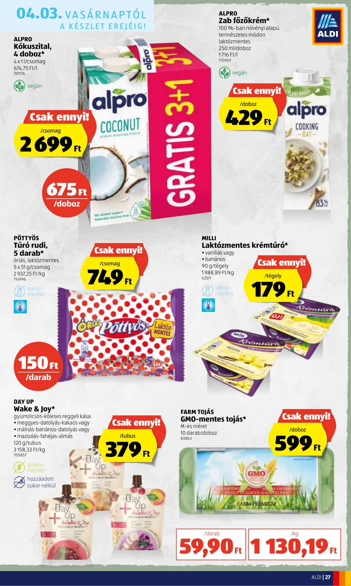 Aldi akciós újság 03.31–04.06 – 27. oldal