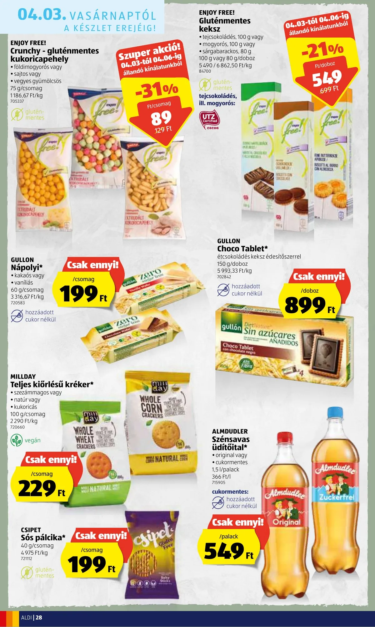 Aldi akciós újság 03.31–04.06 – 28. oldal