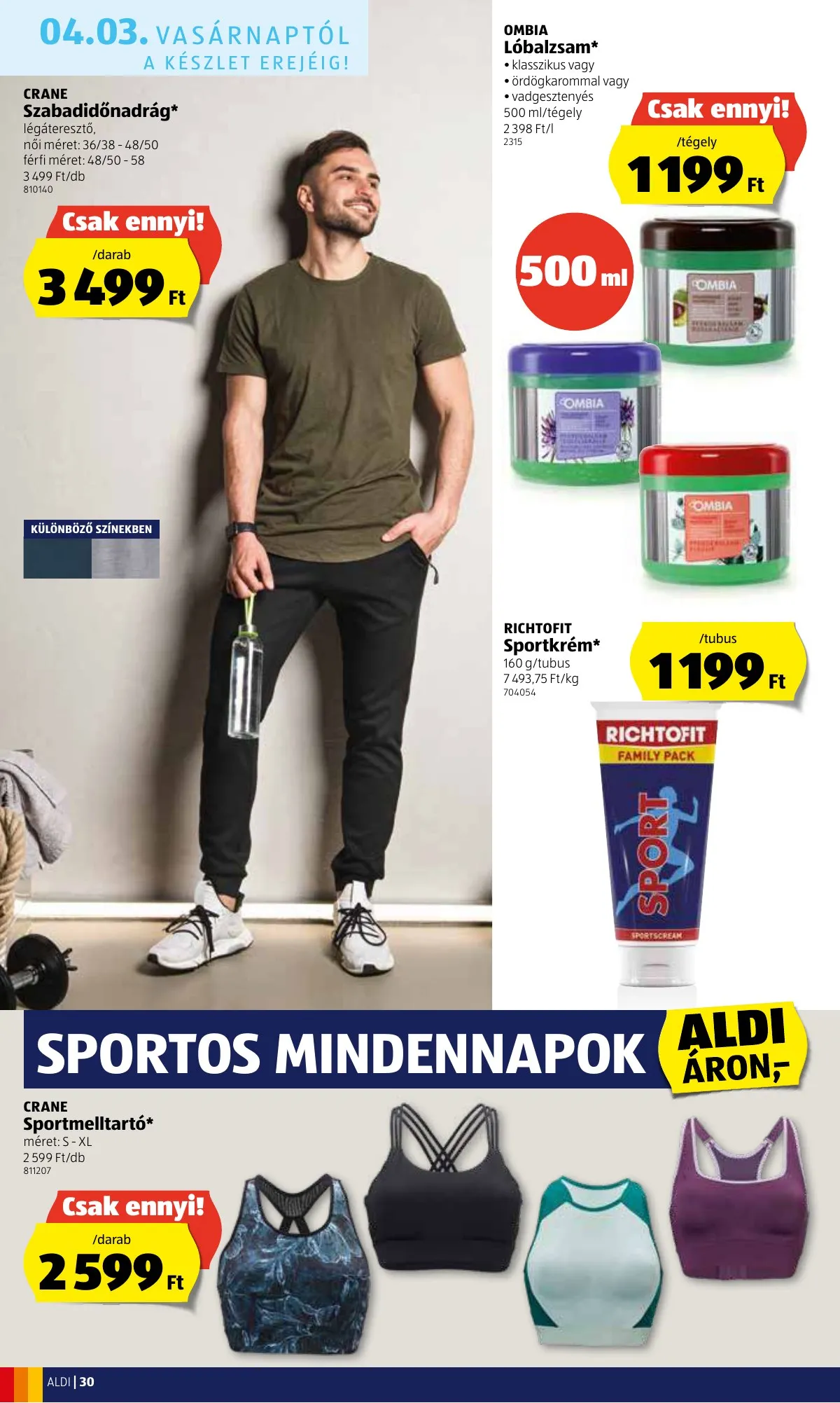 Aldi akciós újság 03.31–04.06 – 30. oldal