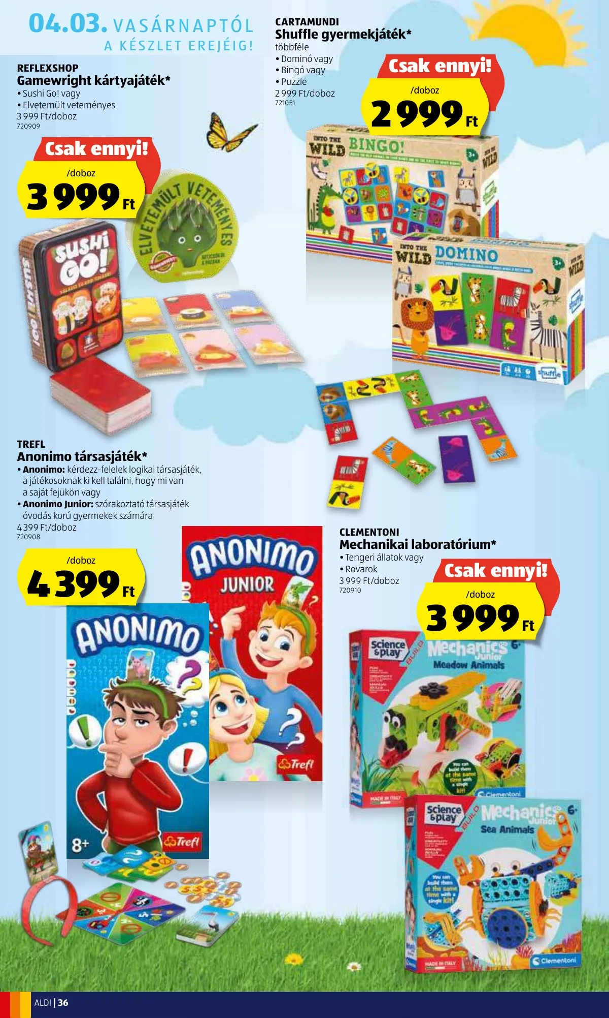 Aldi akciós újság 03.31–04.06 – 36. oldal