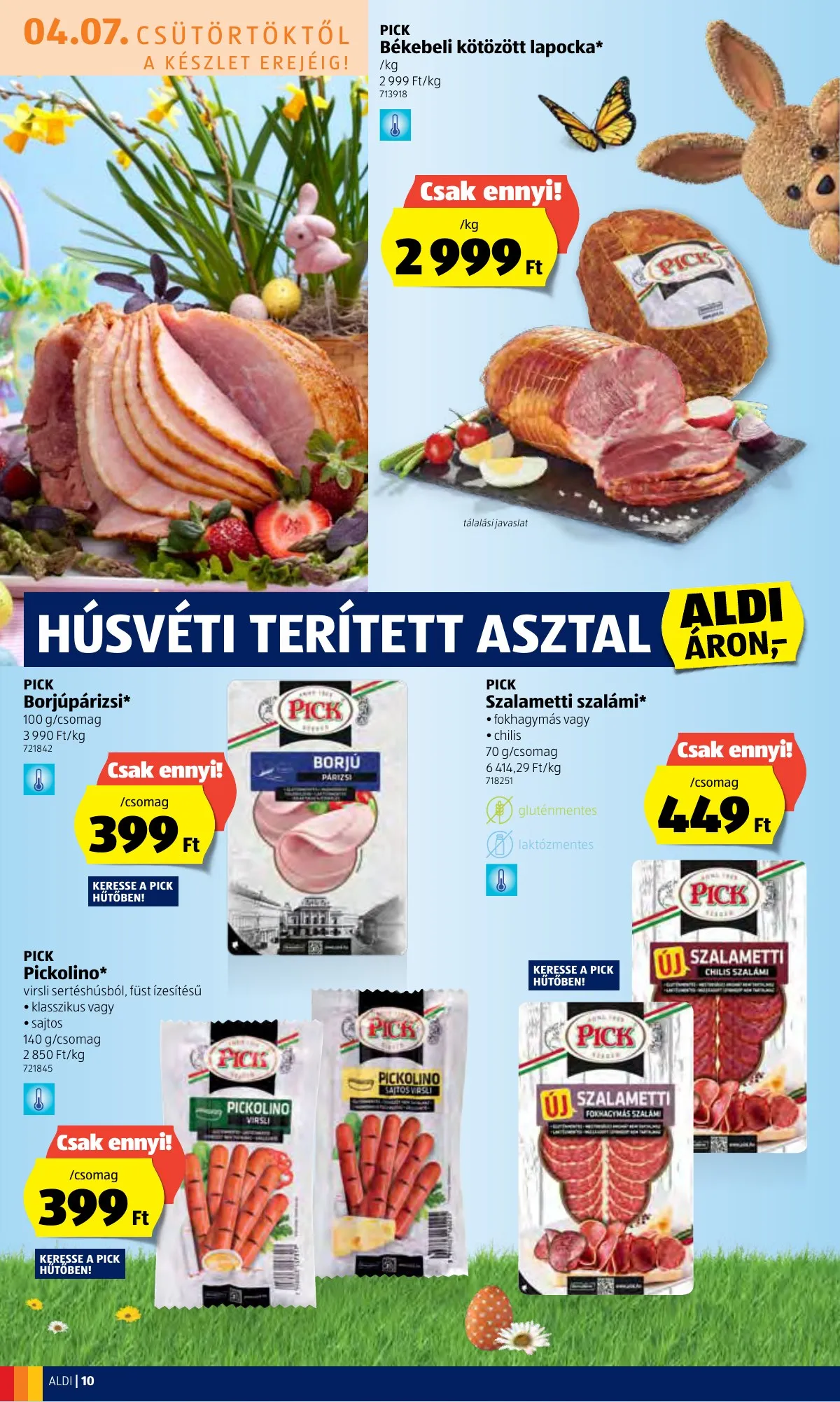Aldi akciós újság 04.07–04.16 – 10. oldal