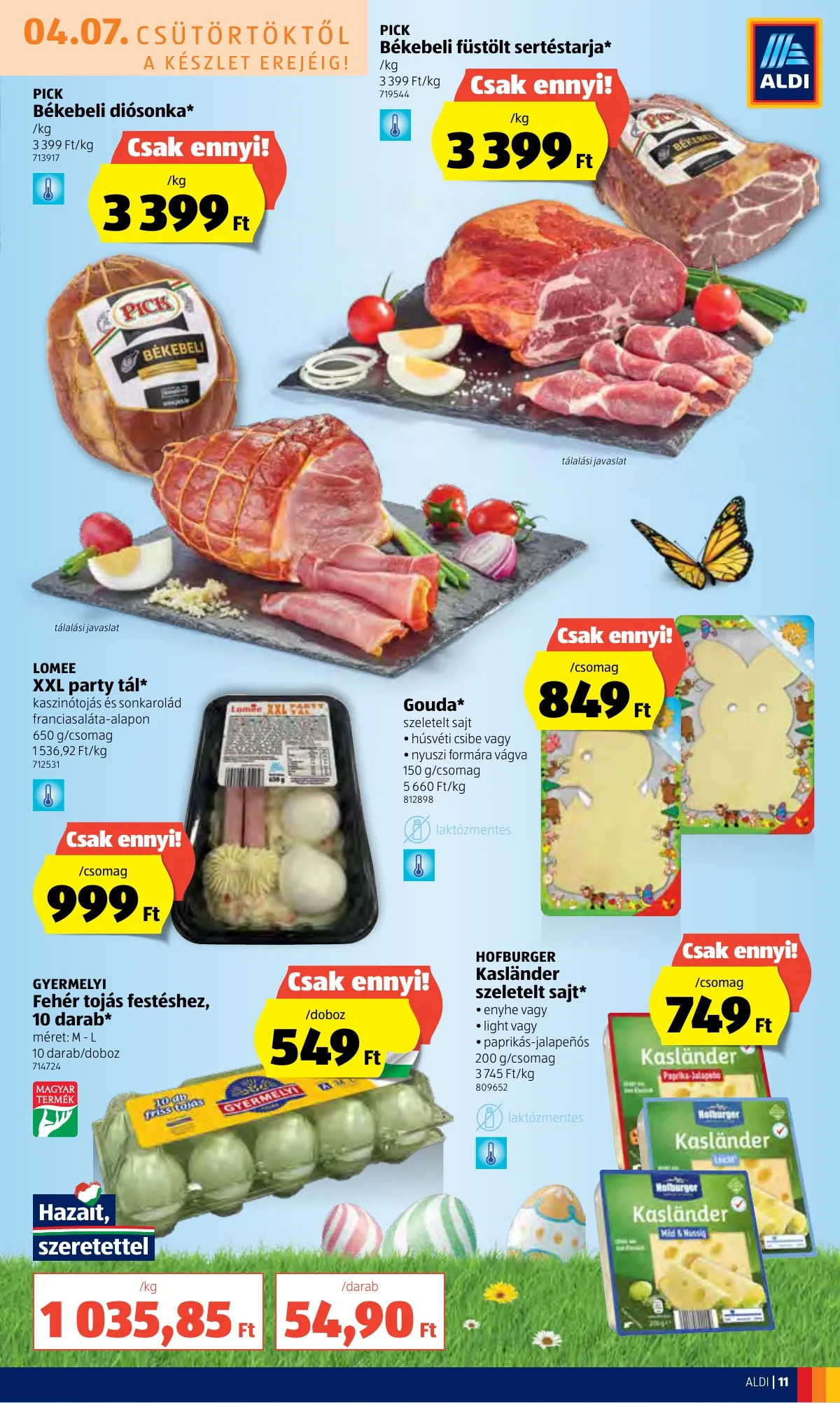 Aldi akciós újság 04.07–04.16 – 11. oldal