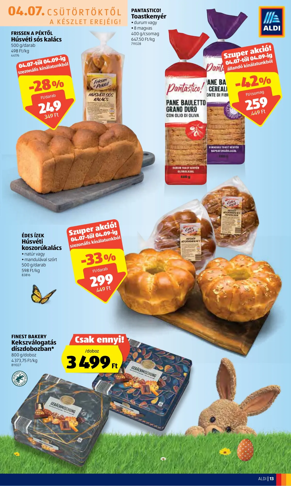 Aldi akciós újság 04.07–04.16 – 13. oldal
