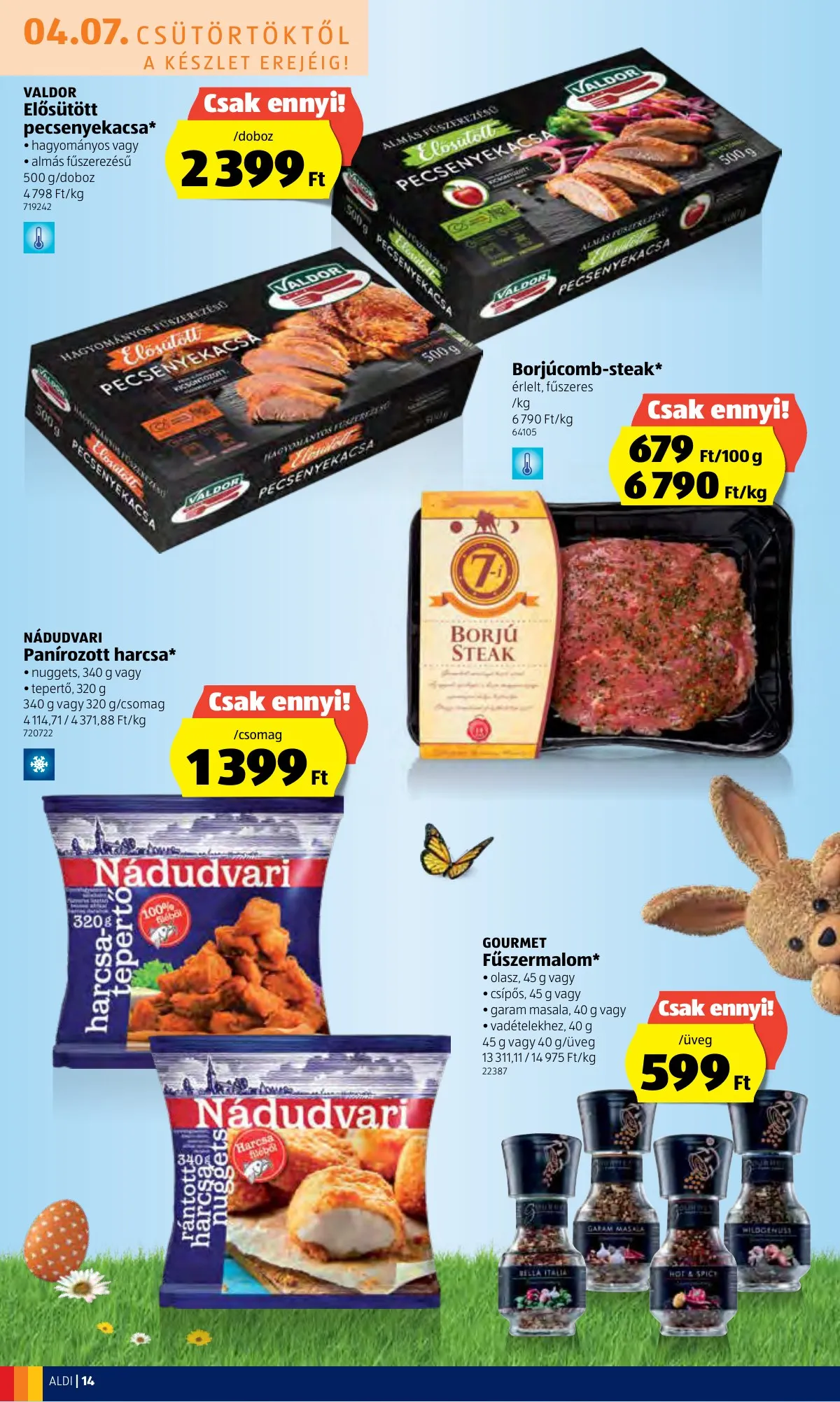 Aldi akciós újság 04.07–04.16 – 14. oldal