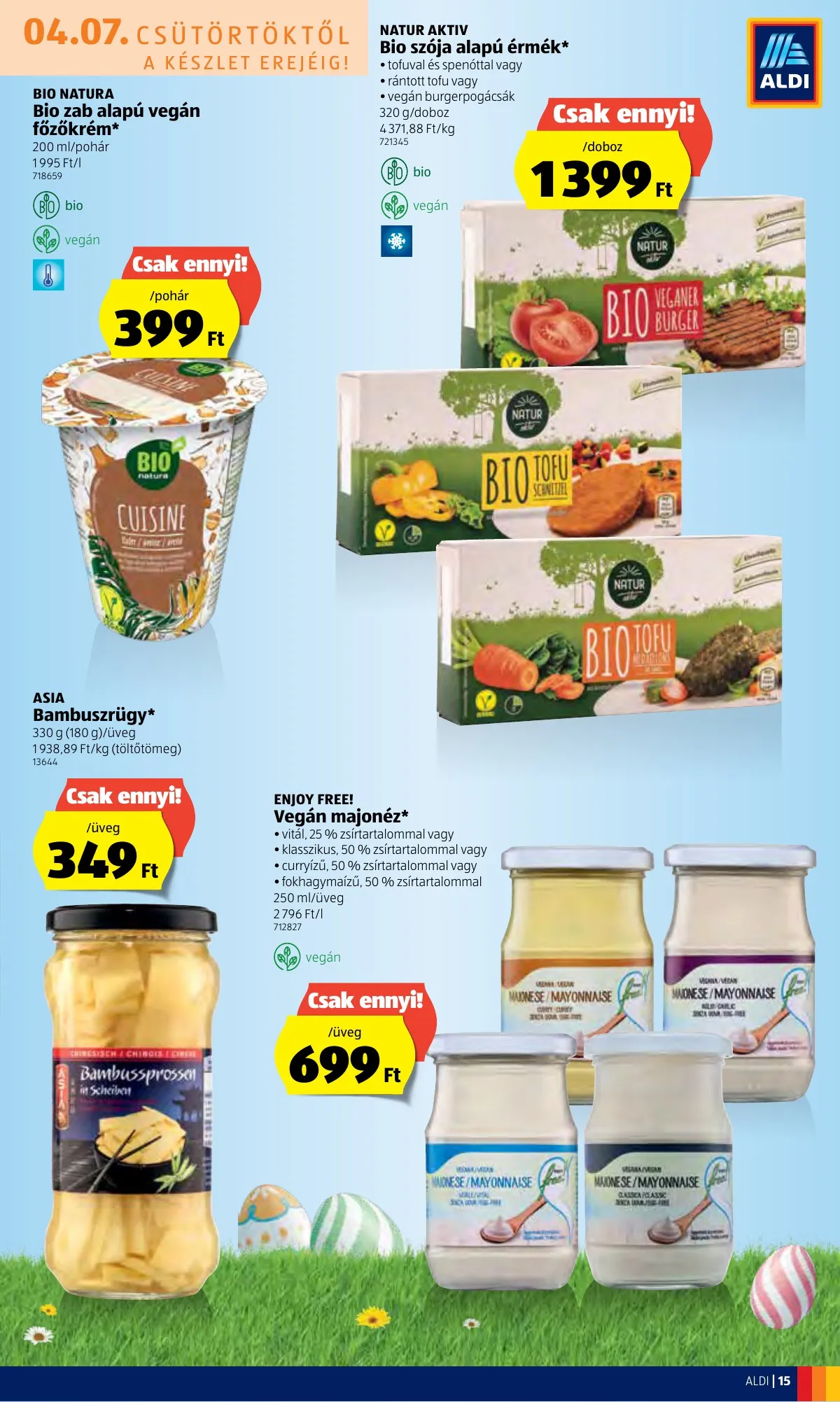 Aldi akciós újság 04.07–04.16 – 15. oldal