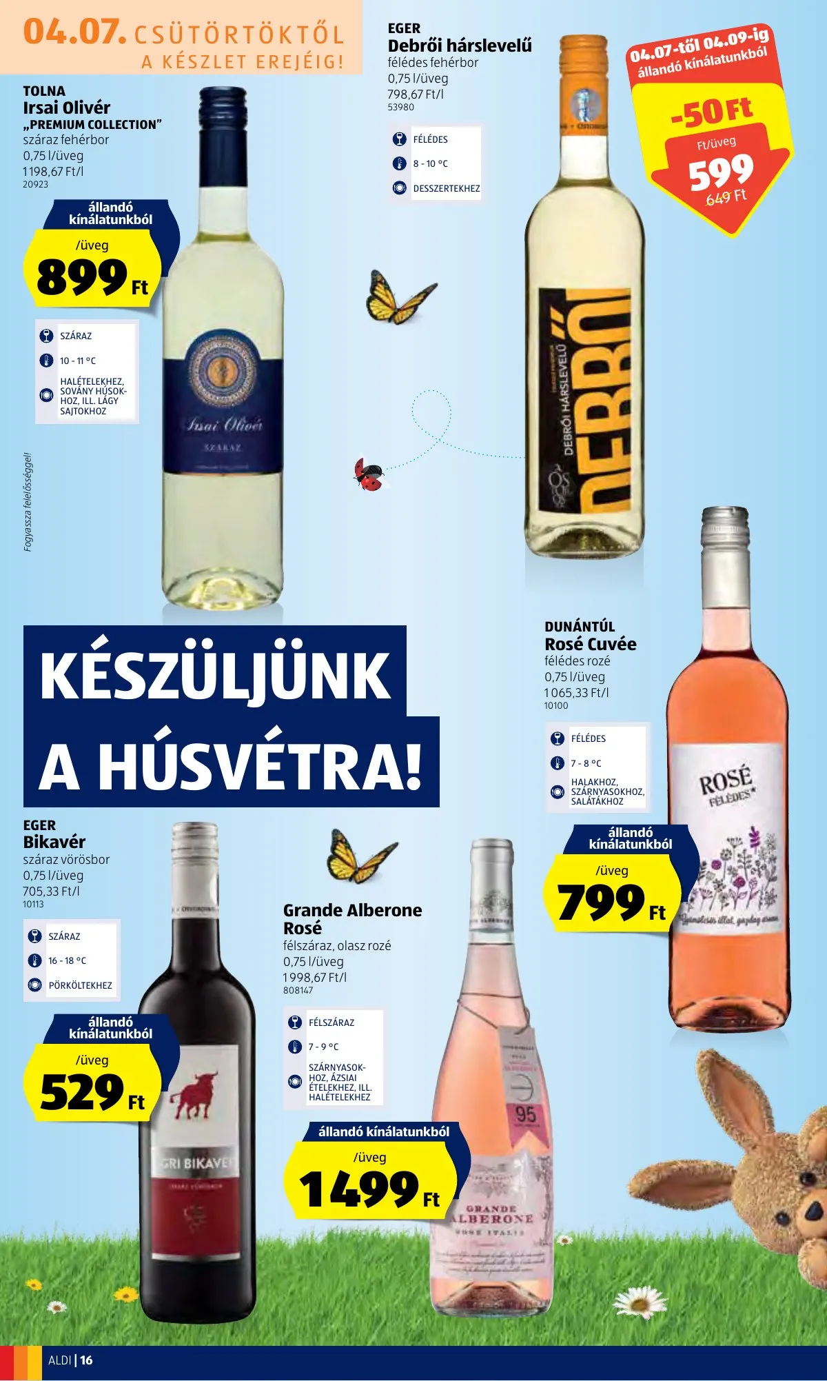 Aldi akciós újság 04.07–04.16 – 16. oldal