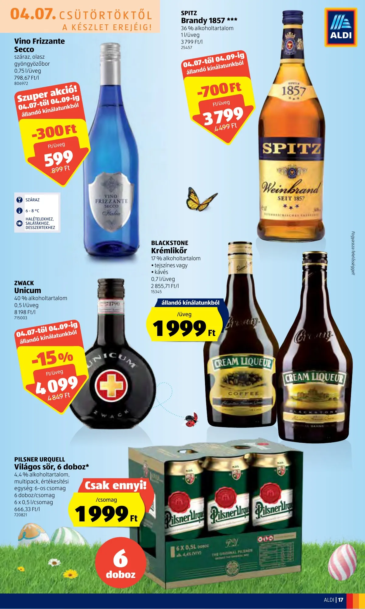 Aldi akciós újság 04.07–04.16 – 17. oldal