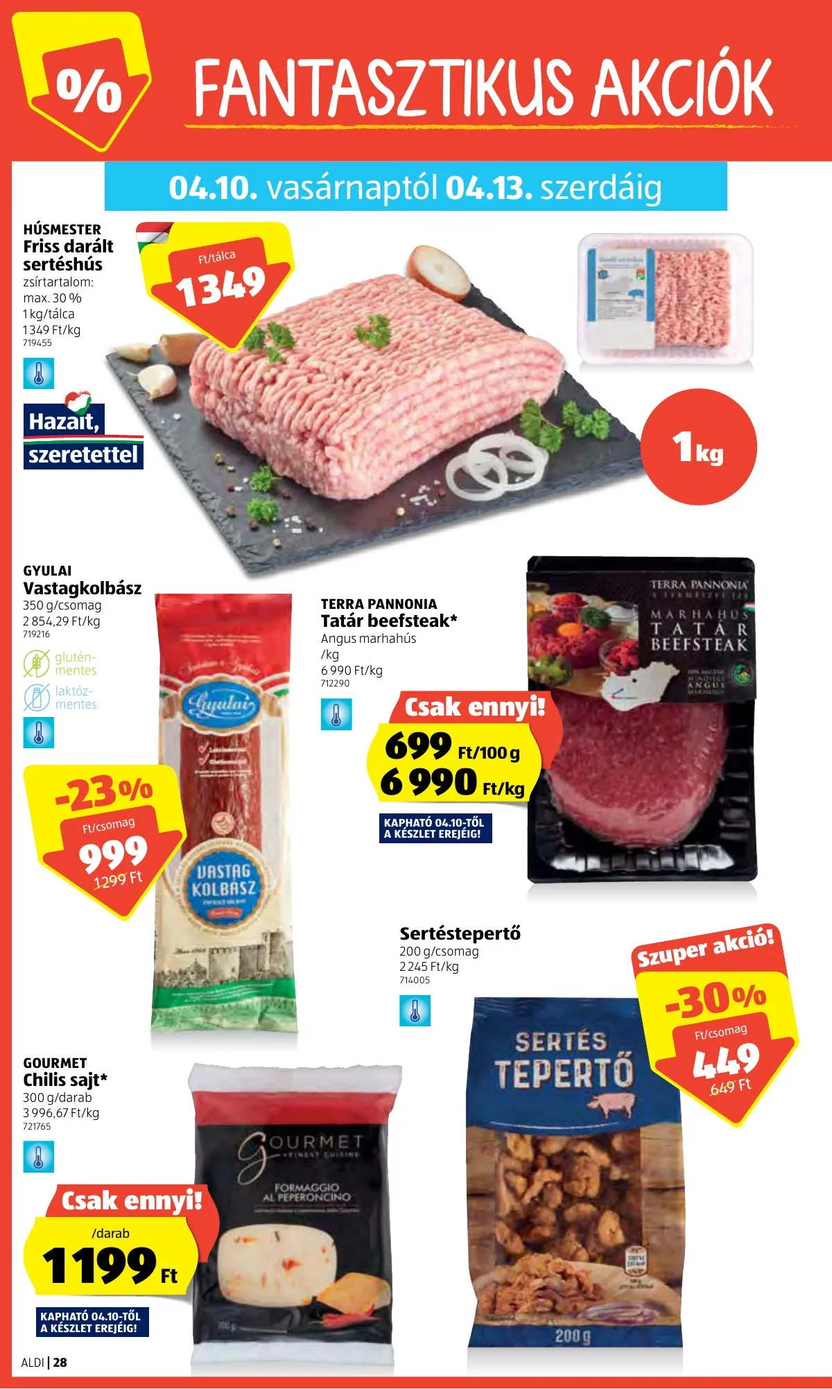 Aldi akciós újság 04.07–04.16 – 28. oldal