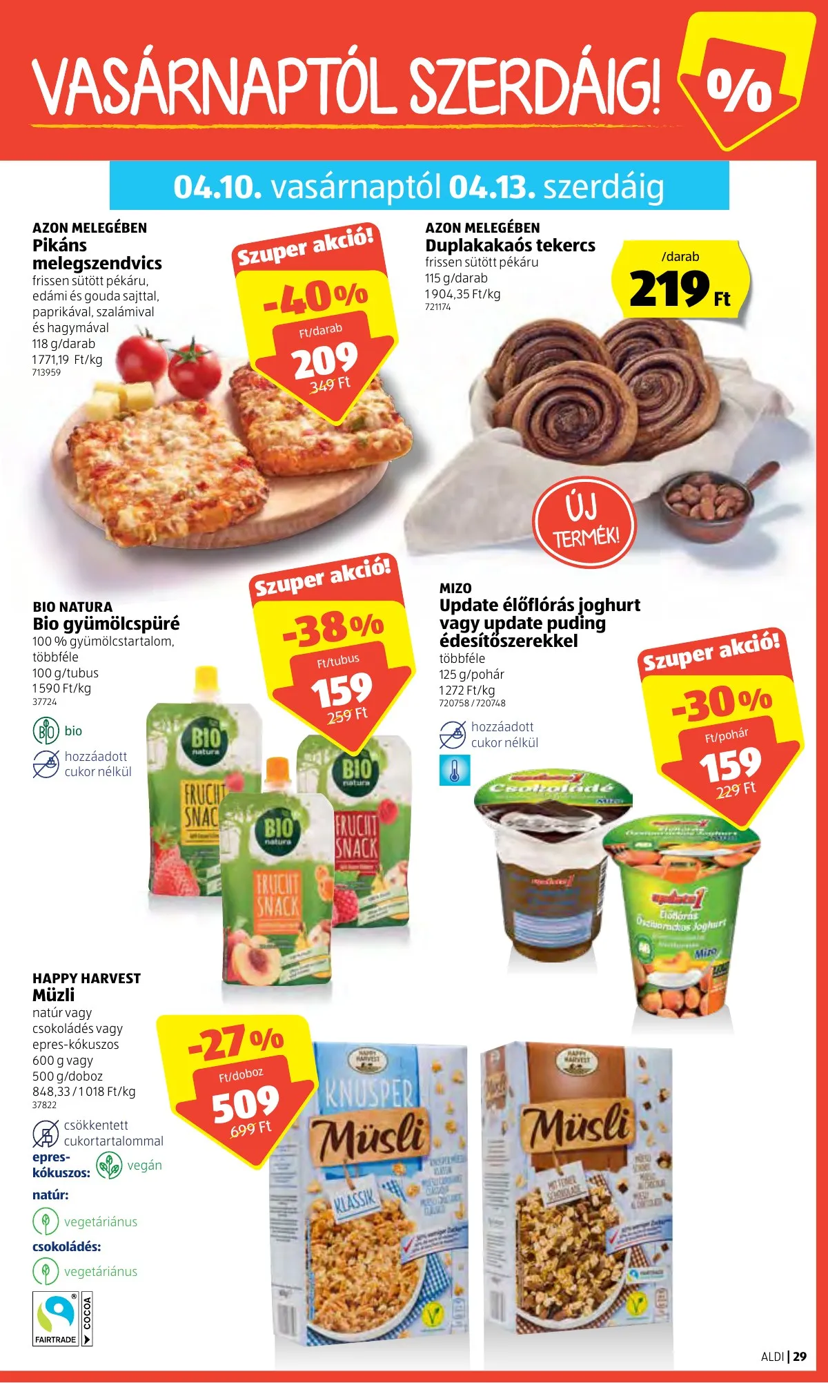 Aldi akciós újság 04.07–04.16 – 29. oldal