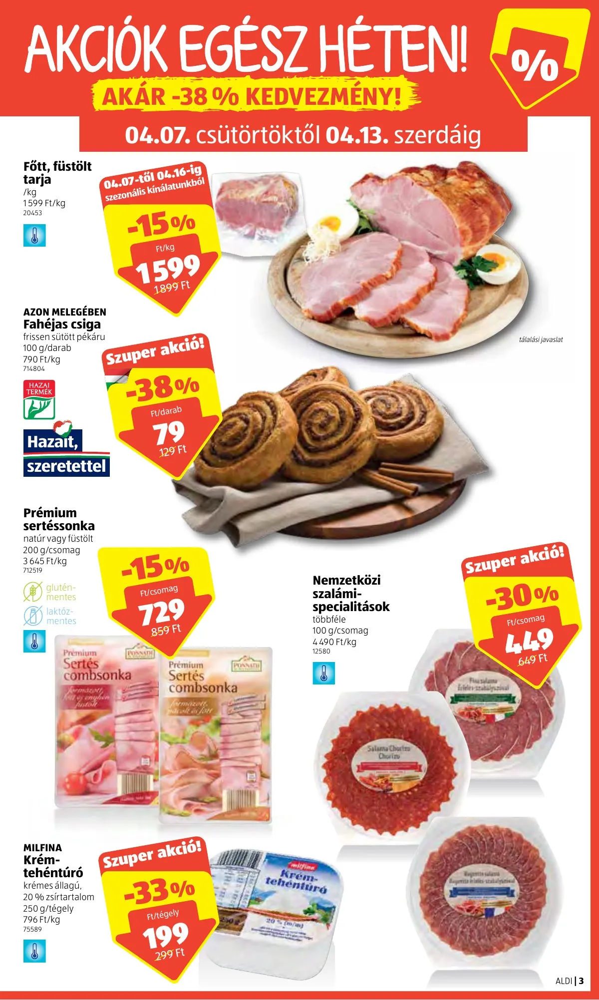 Aldi akciós újság 04.07–04.16 – 3. oldal