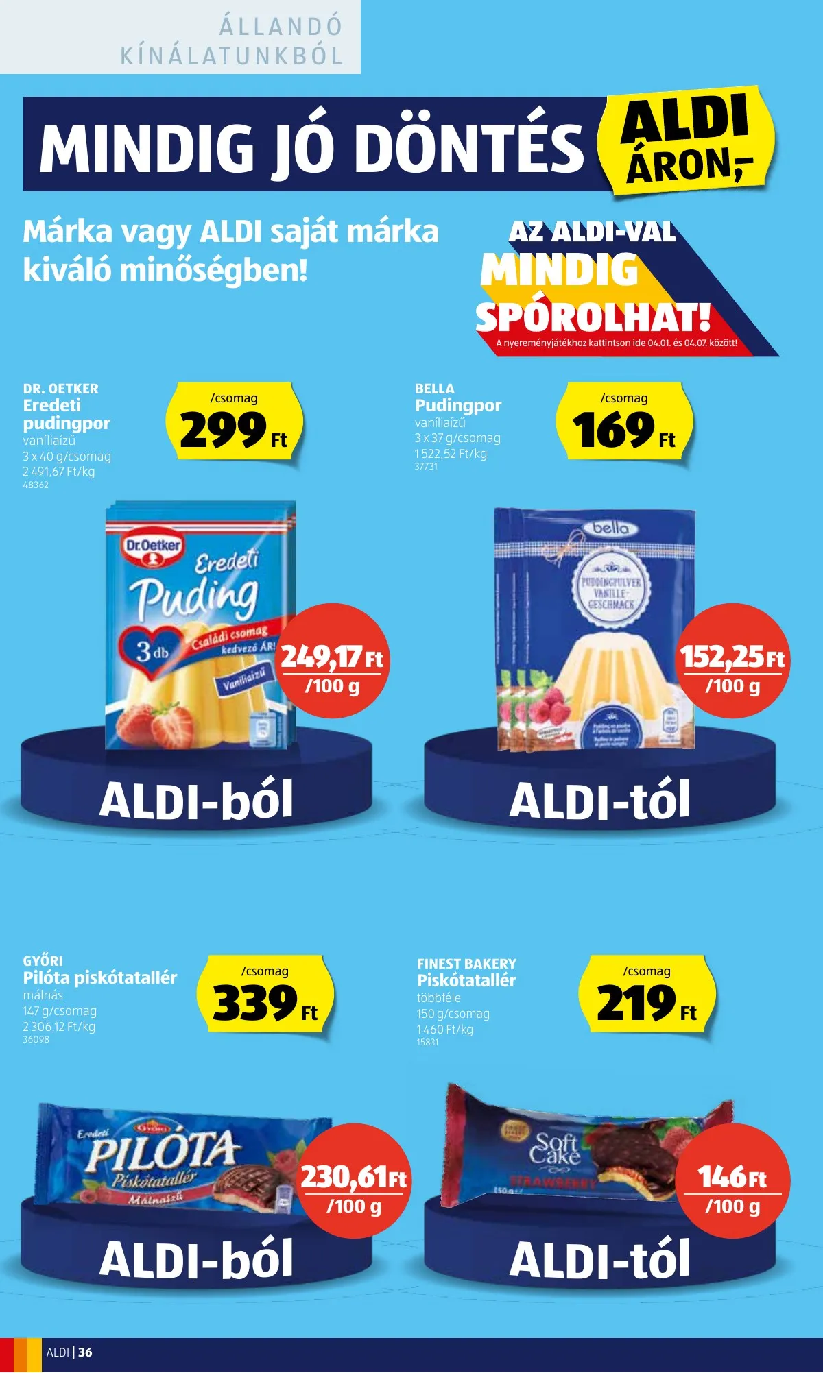 Aldi akciós újság 04.07–04.16 – 36. oldal