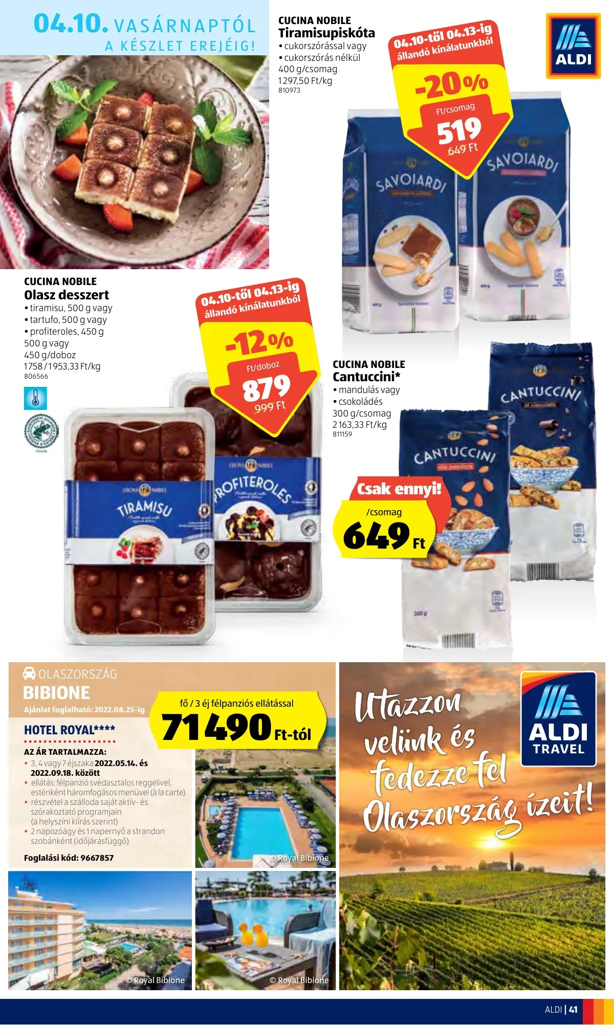Aldi akciós újság 04.07–04.16 – 41. oldal