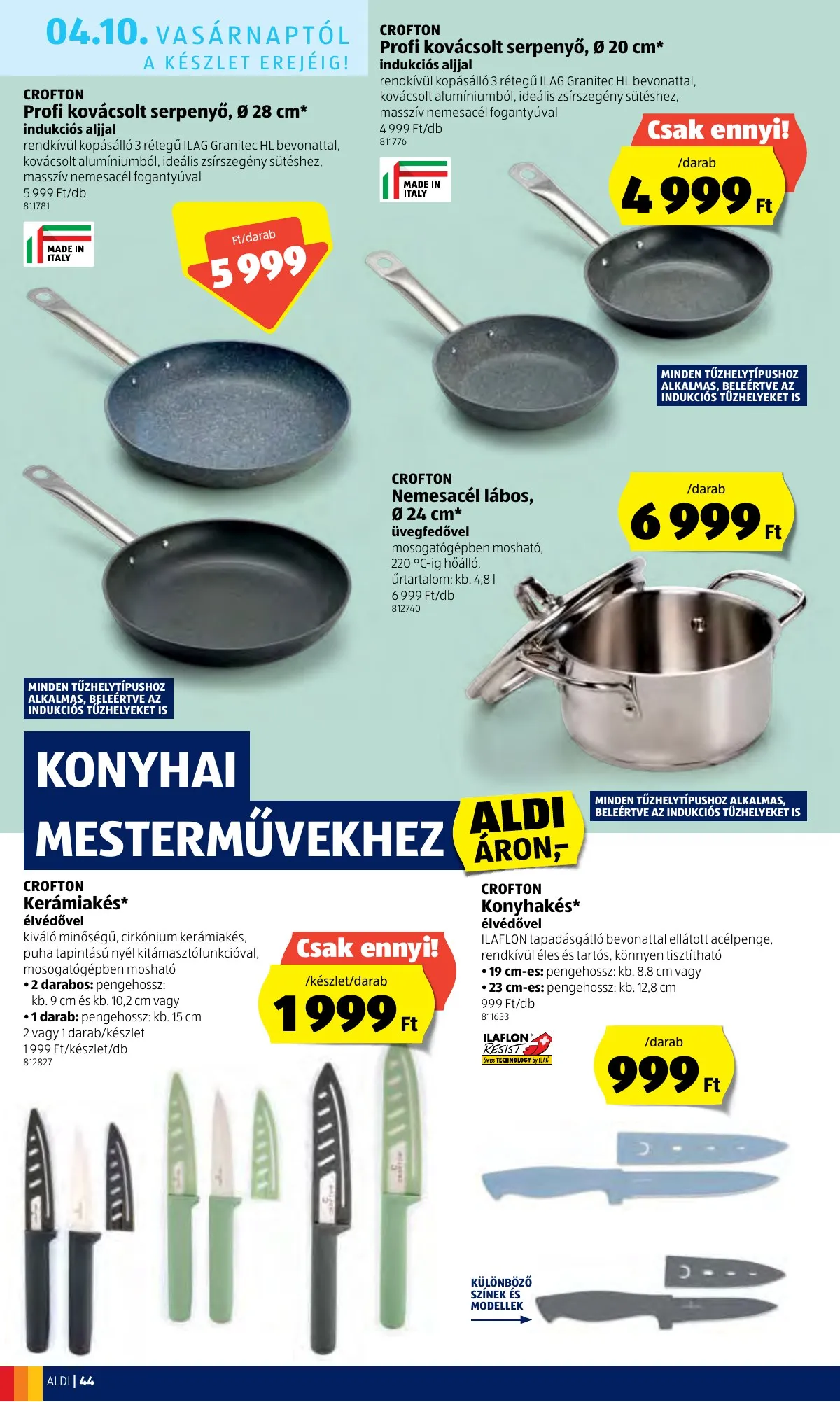 Aldi akciós újság 04.07–04.16 – 44. oldal