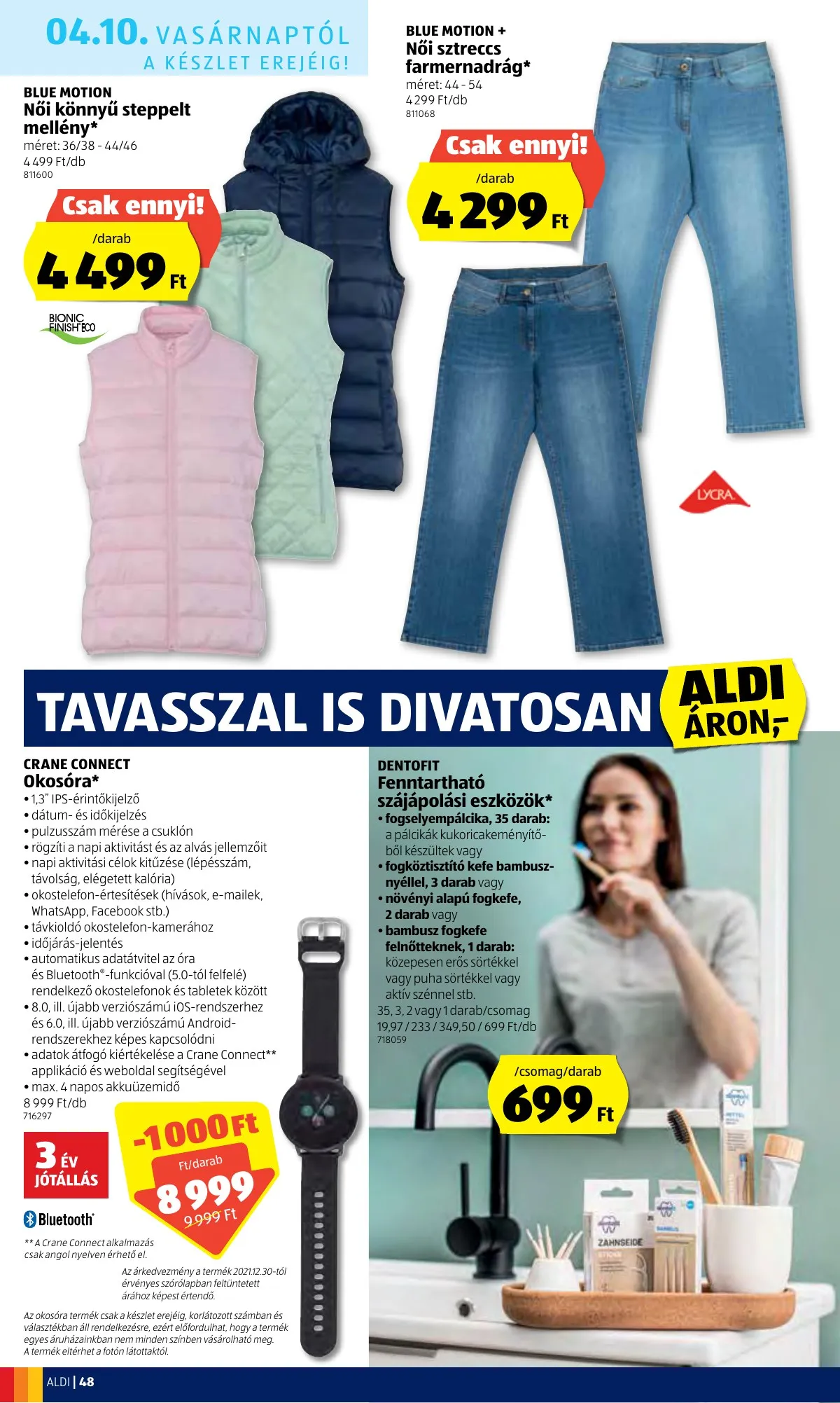 Aldi akciós újság 04.07–04.16 – 48. oldal