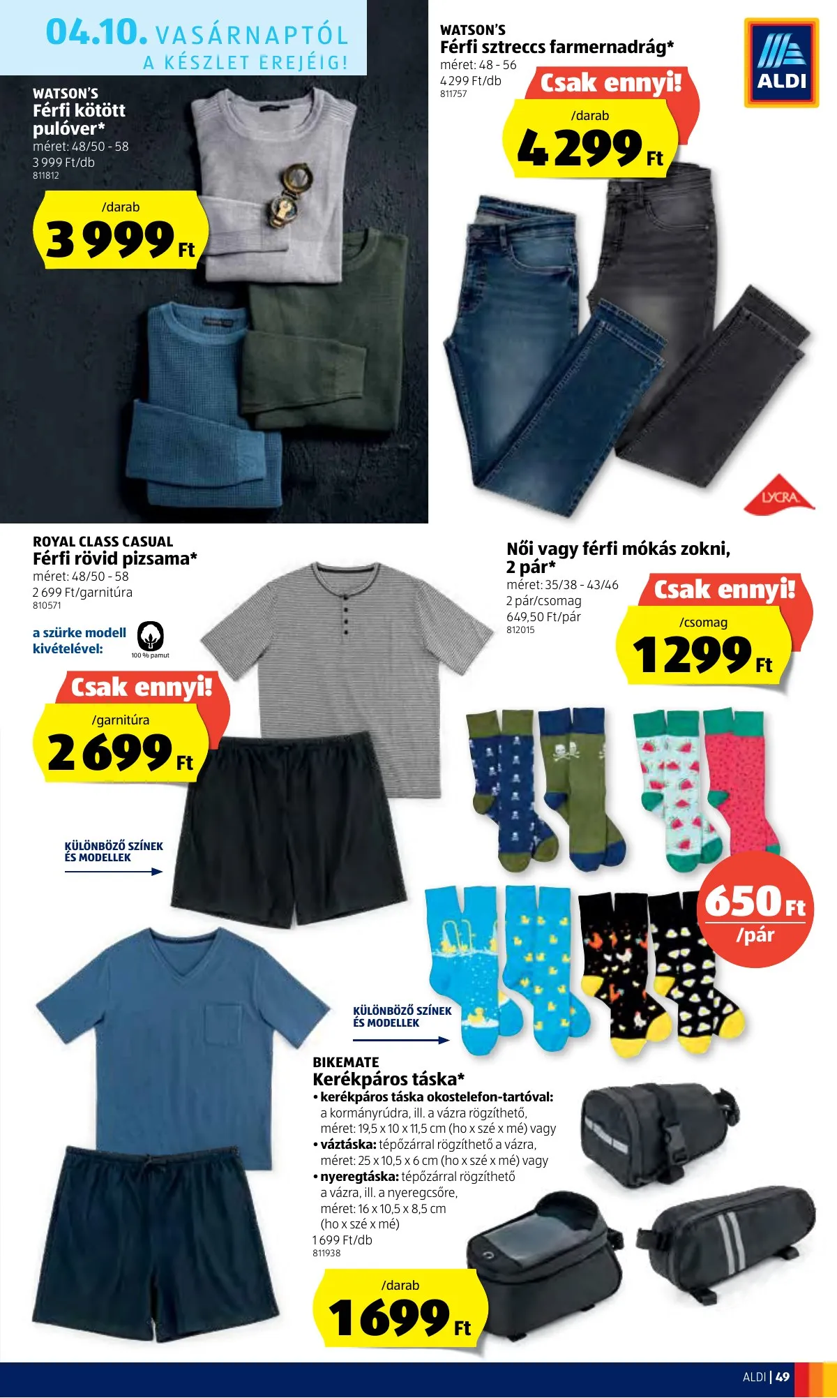 Aldi akciós újság 04.07–04.16 – 49. oldal