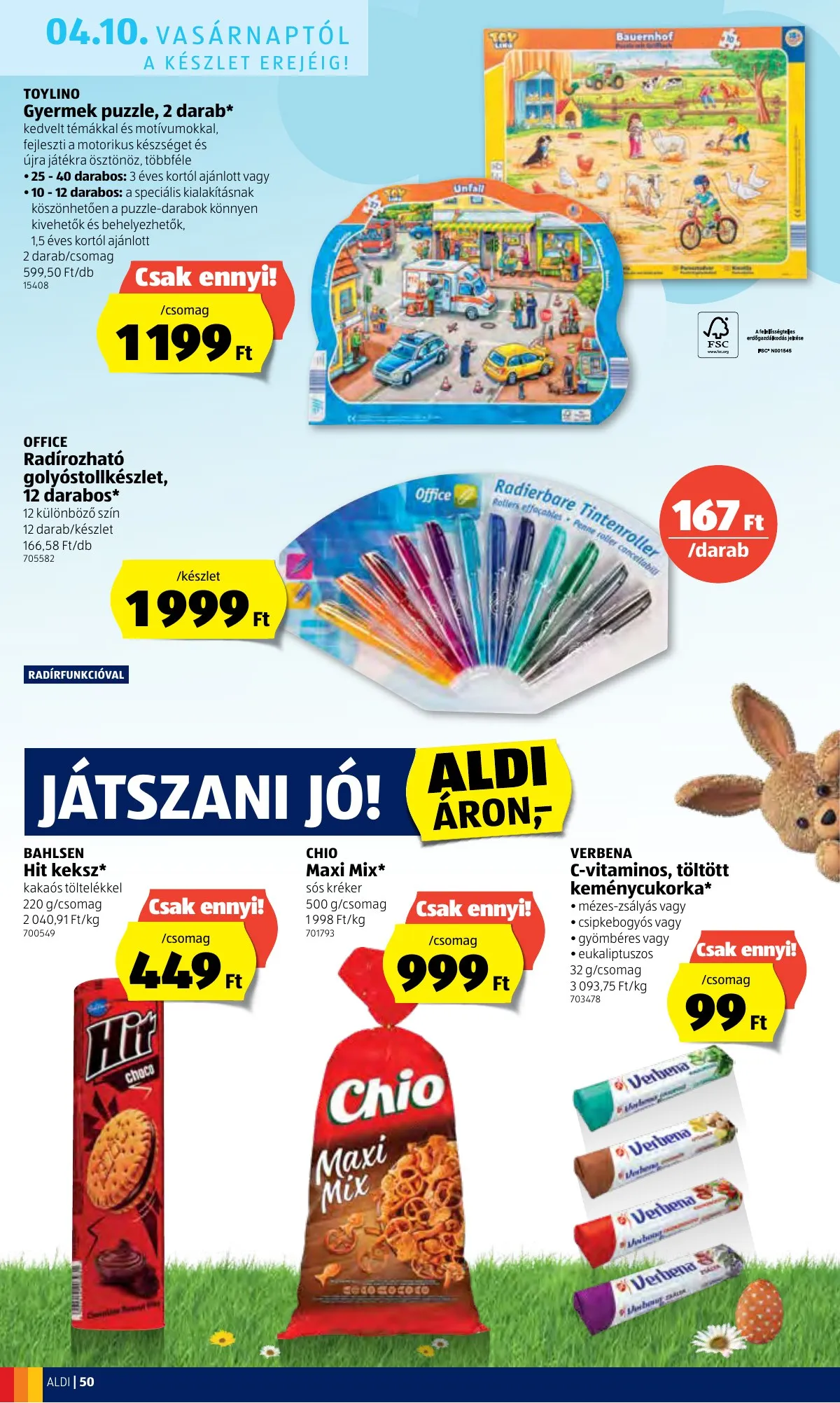 Aldi akciós újság 04.07–04.16 – 50. oldal