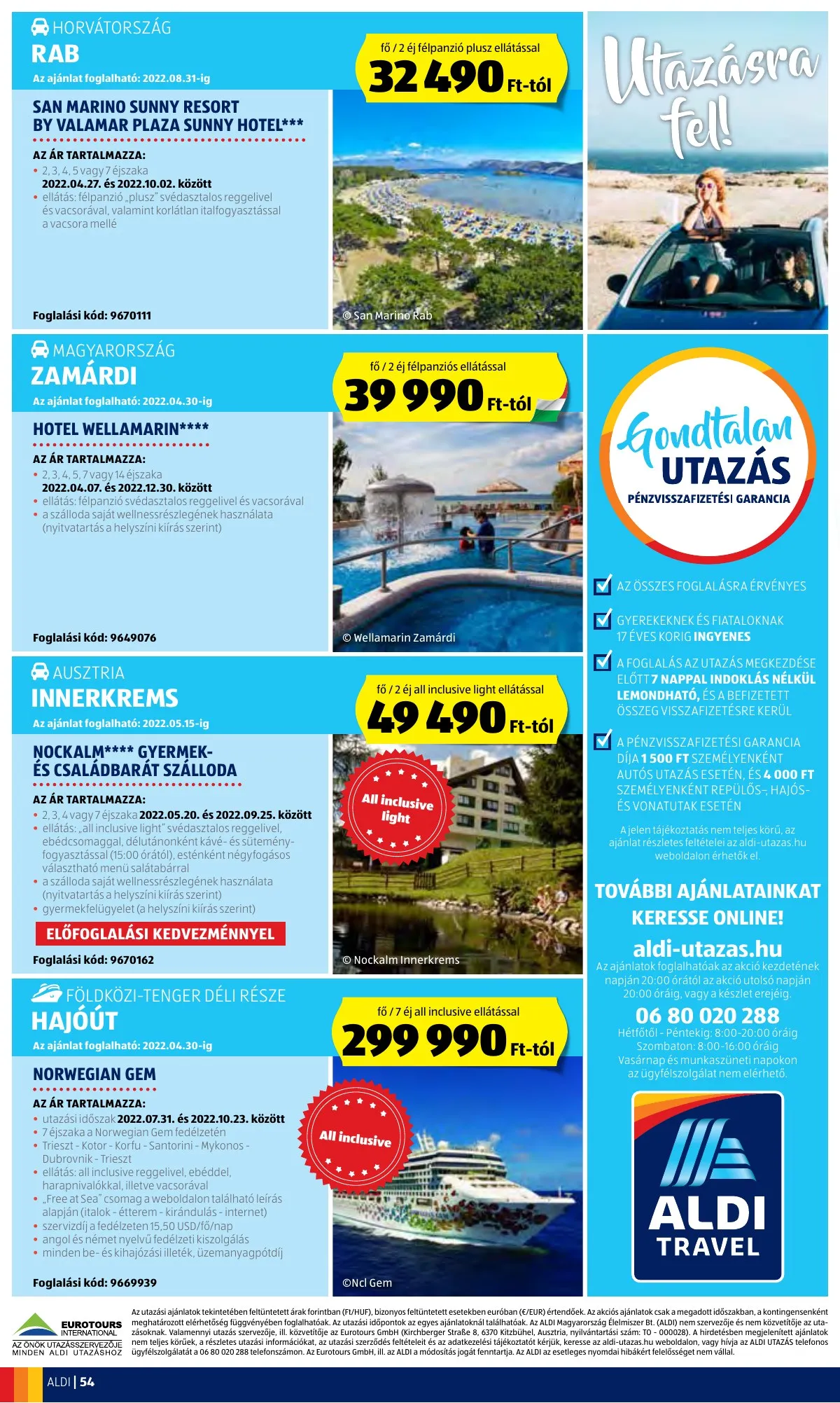 Aldi akciós újság 04.07–04.16 – 54. oldal