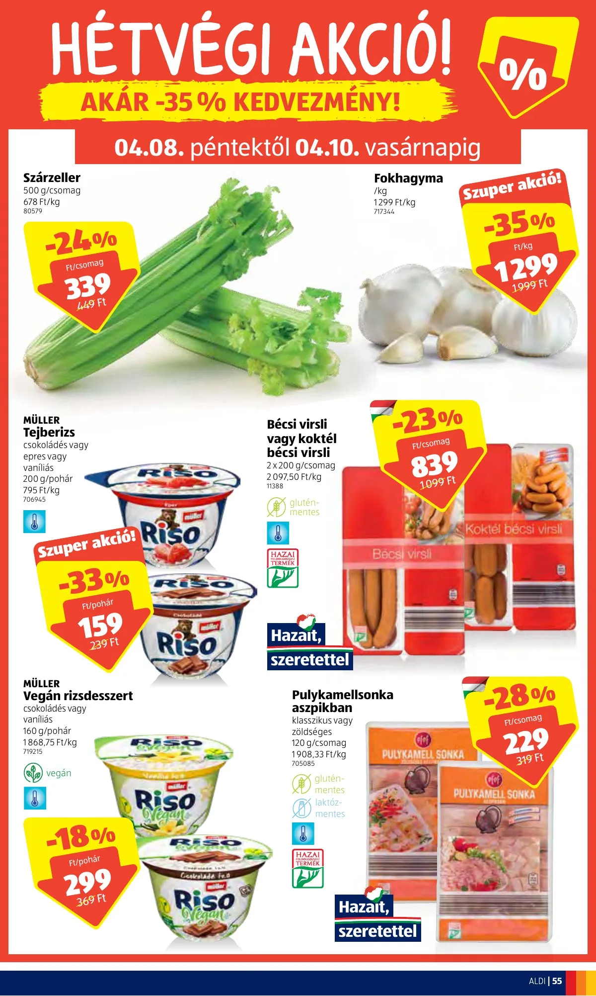 Aldi akciós újság 04.07–04.16 – 55. oldal