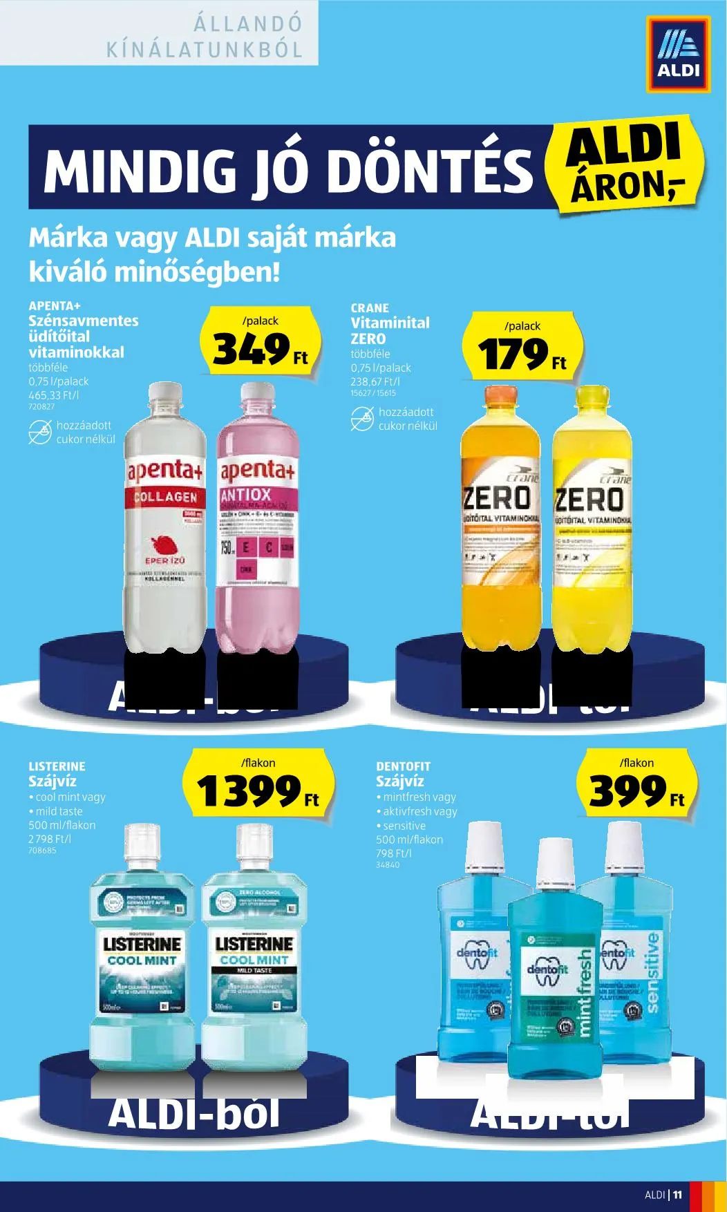 Aldi akciós újság 04.14–04.20 – 11. oldal