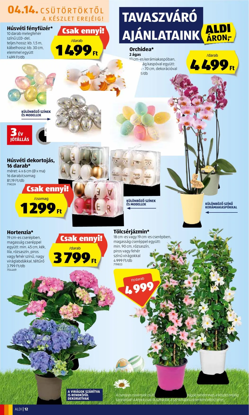 Aldi akciós újság 04.14–04.20 – 12. oldal