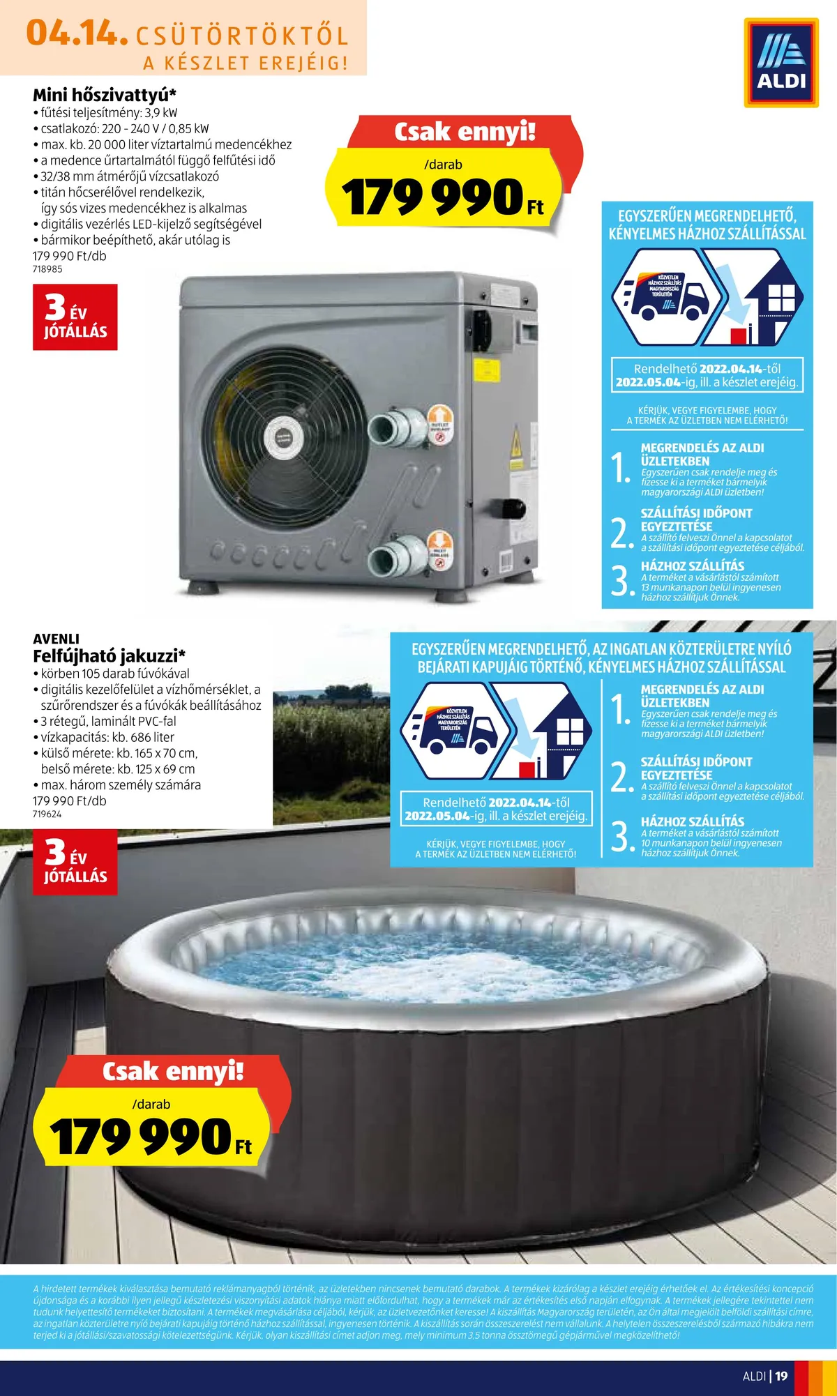 Aldi akciós újság 04.14–04.20 – 19. oldal