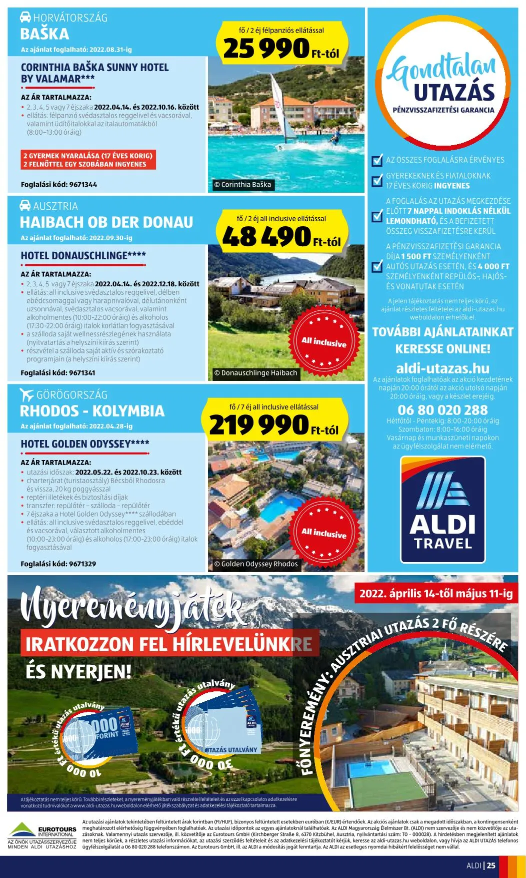Aldi akciós újság 04.14–04.20 – 25. oldal