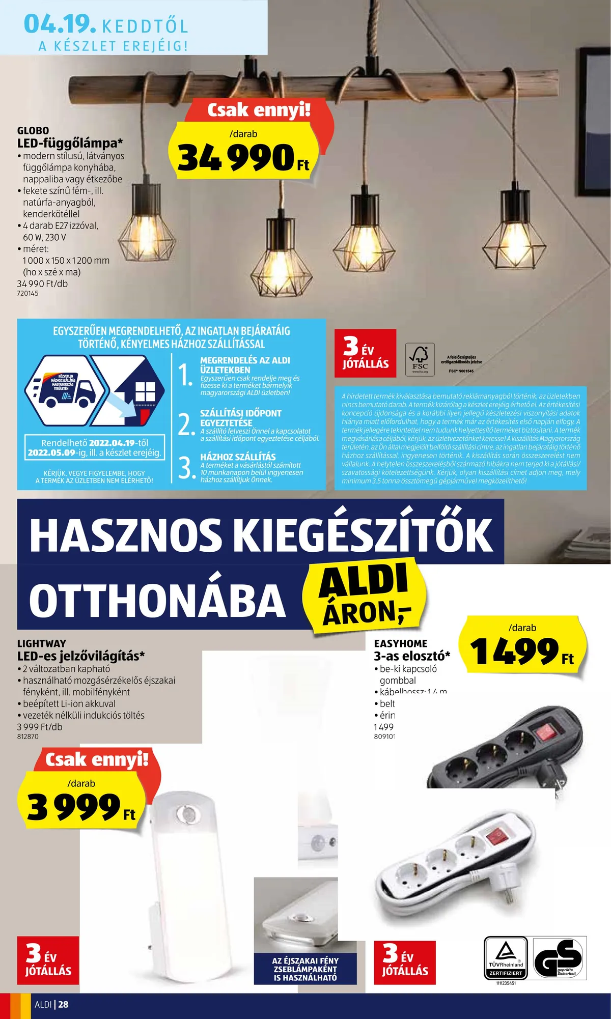 Aldi akciós újság 04.14–04.20 – 28. oldal